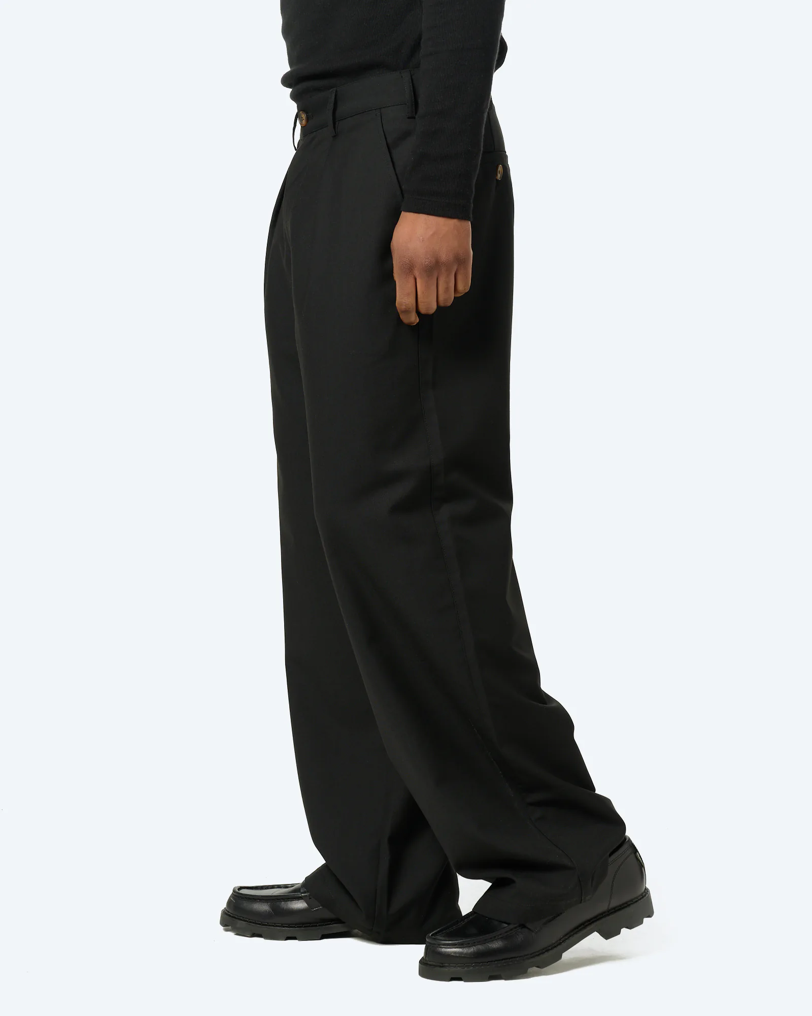 Prohibited SoHo Pleated Pants Black