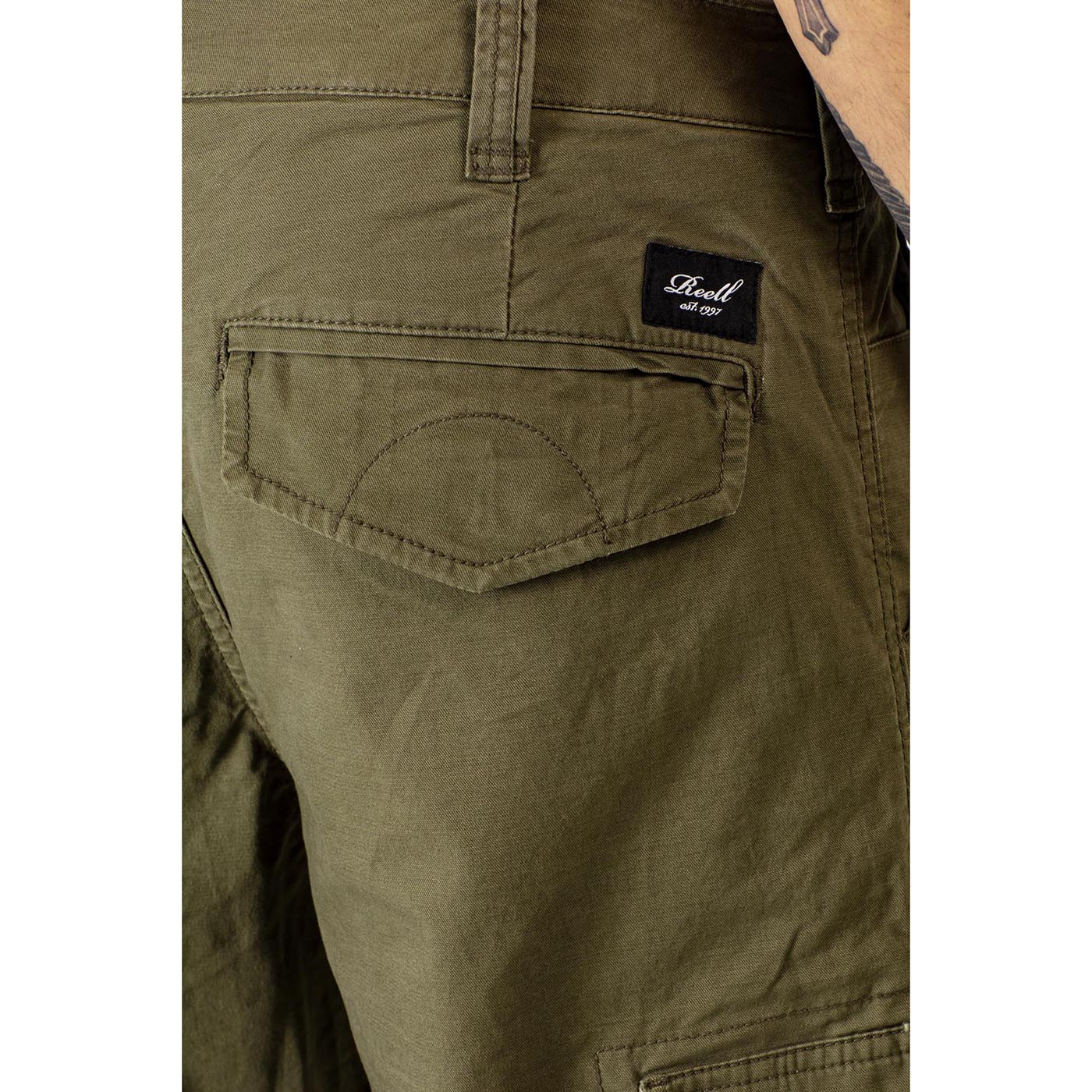 Reell Jeans Flex Cargo LC Pant Olive