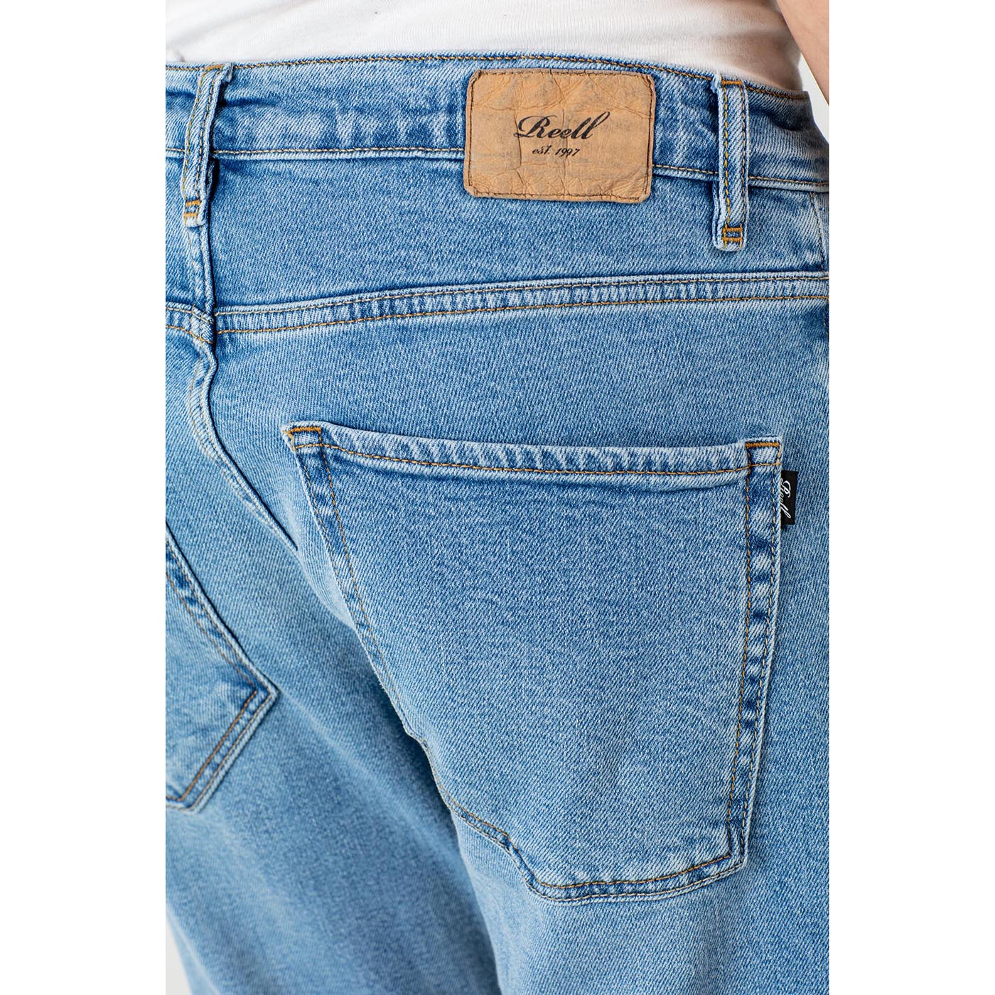 Reell Jeans Barfly Straight Fit Jeans Light Blue Stone