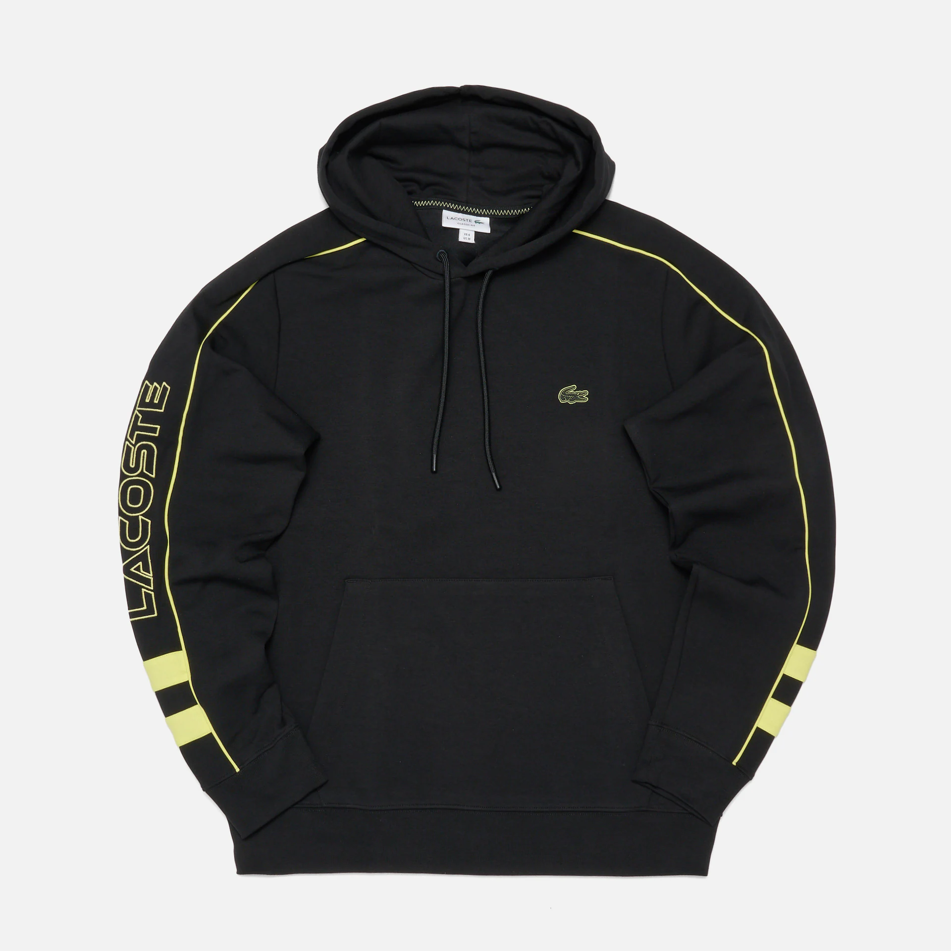 Lacoste Branded Hoodie Black/Limeira