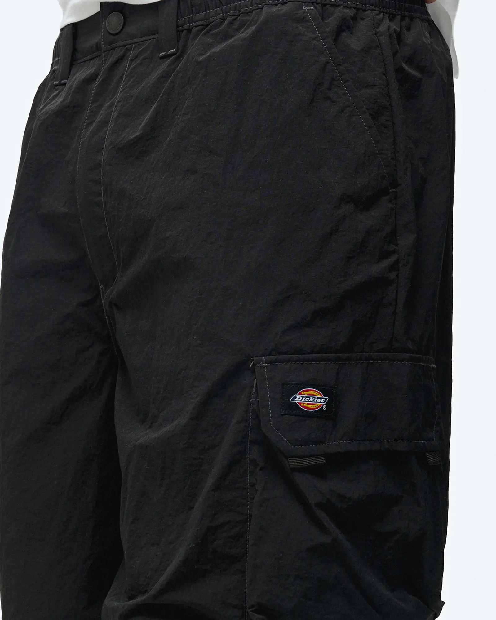 Black dickies cargo shorts sales
