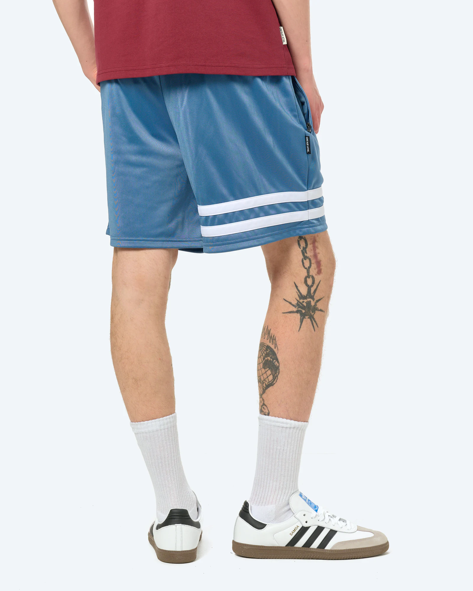 DMWU Athletic Shorts Moonlight Blue