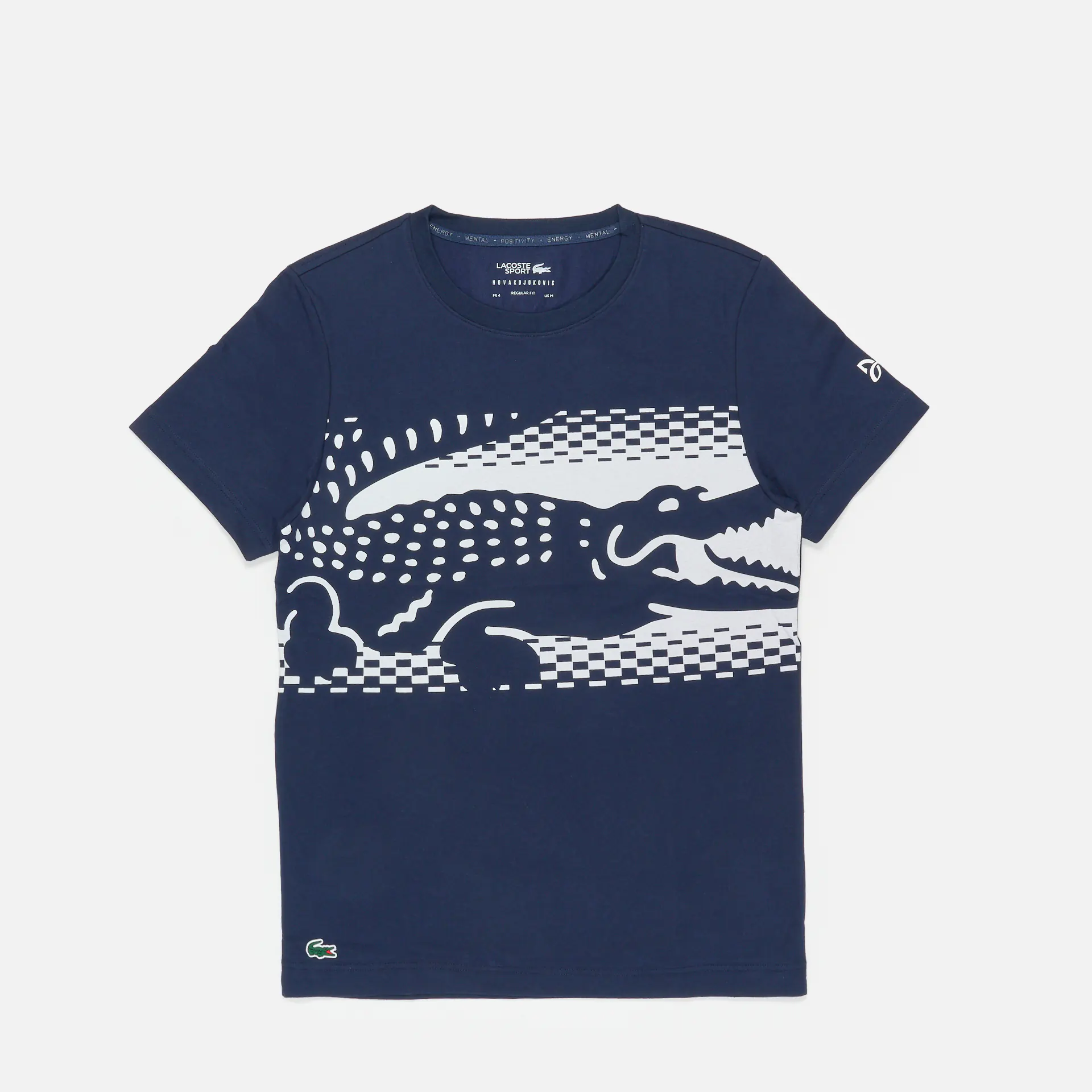 Lacoste Croco T-Shirt Navy Blue