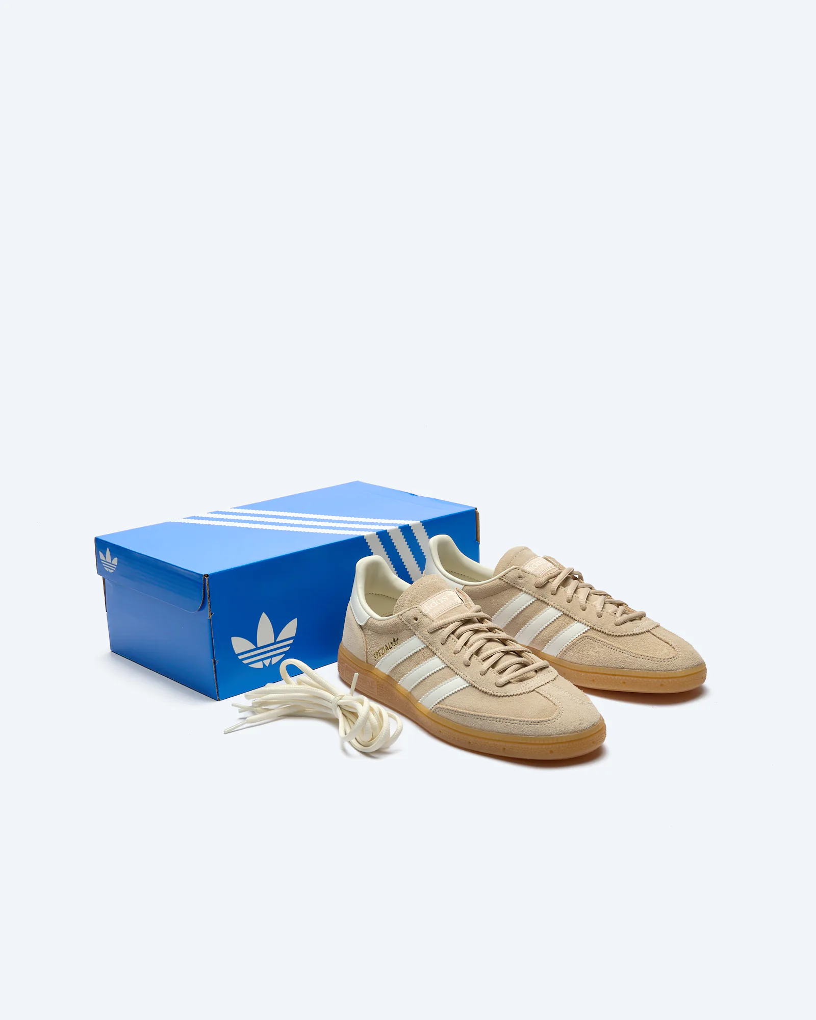 Sneaker Handball Spezial Khaki Three/Off White/Gum