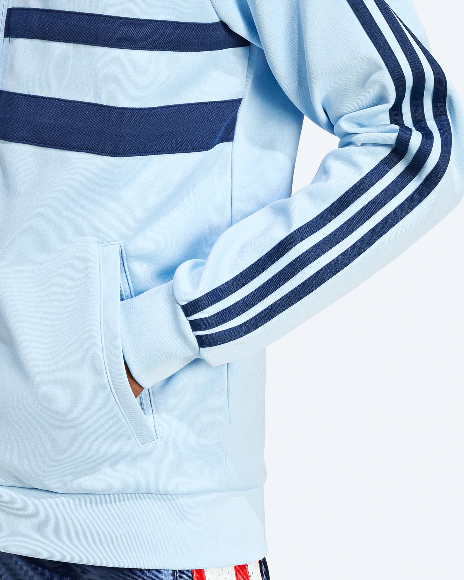 adidas Originals The First Track Jacket Sky/Indigo adidas Originals The First Track Jacket Sky/Indigo