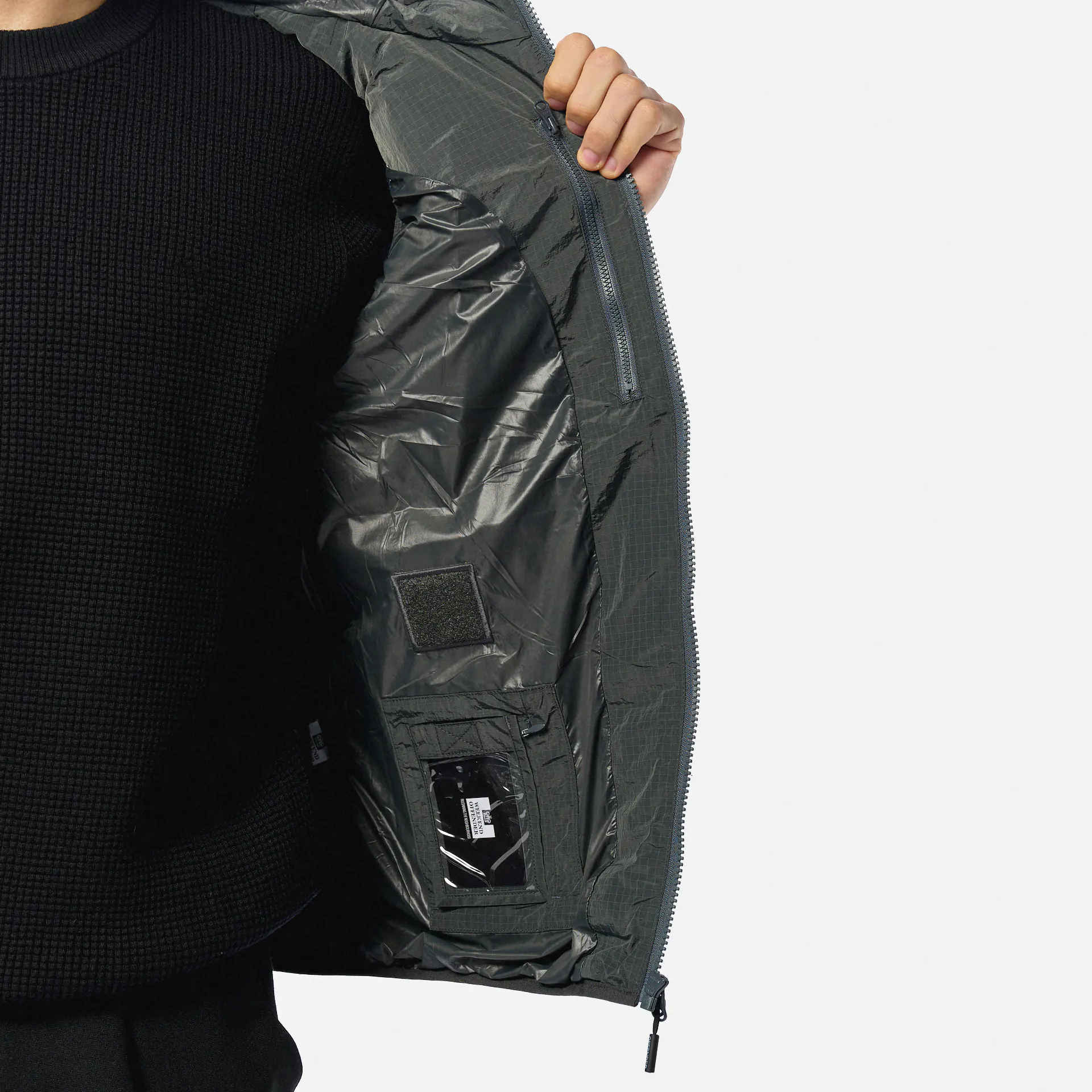 Weekend Offender Toronto Jacket Dark Grey