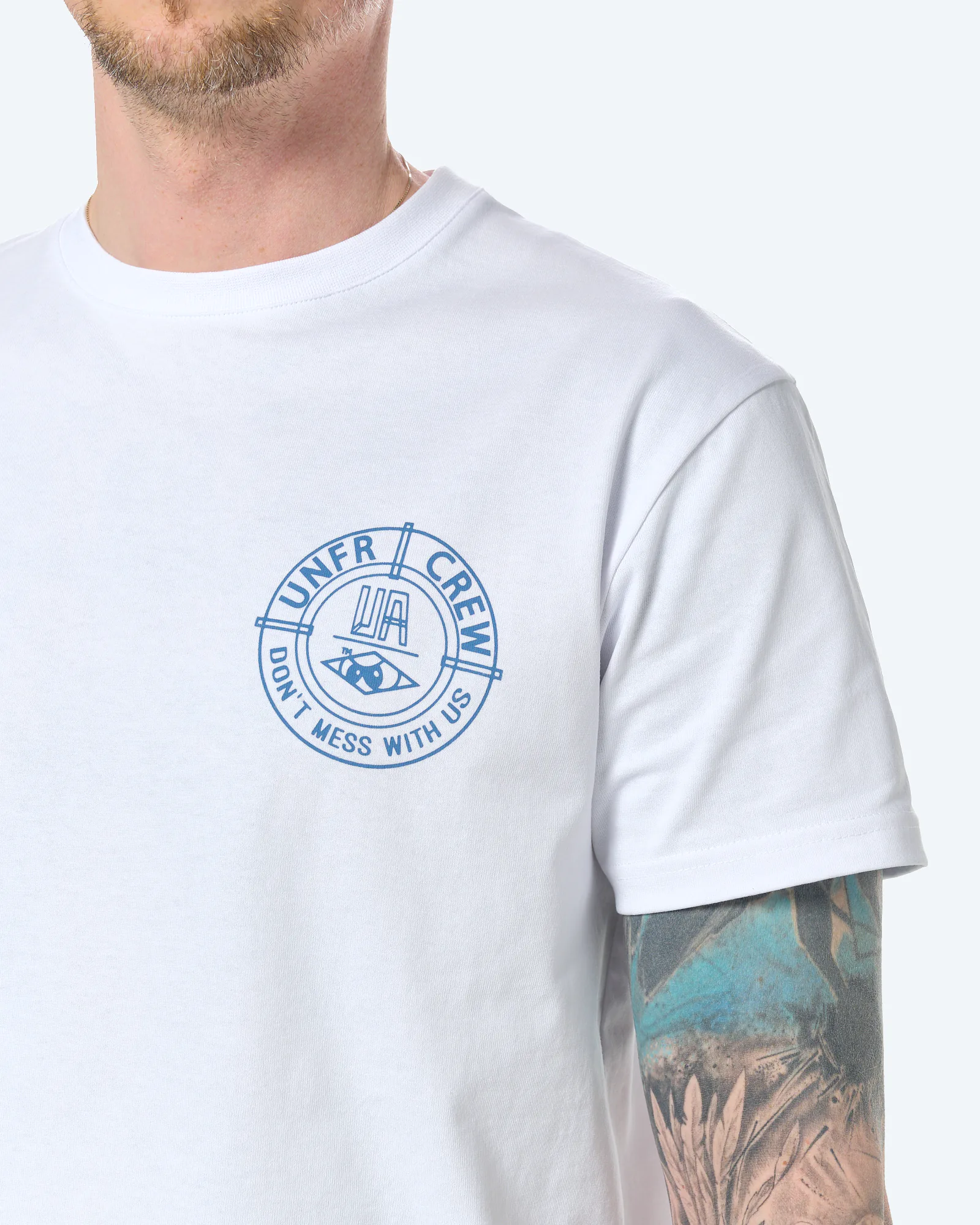 Unfair Athletics DMWU BP T-Shirt Moonlight Blue