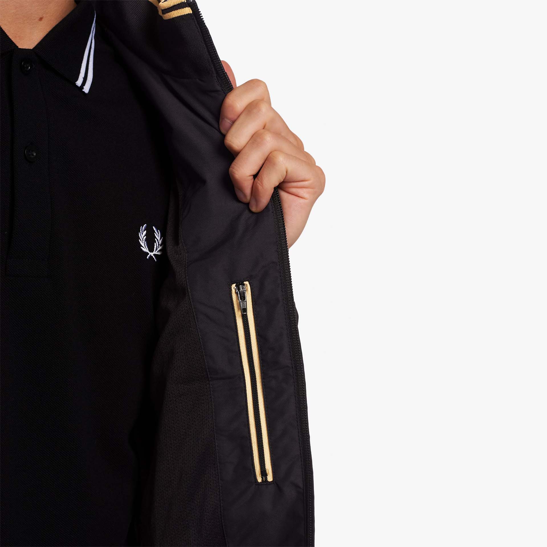 Fred Perry Brentham Jacket Black