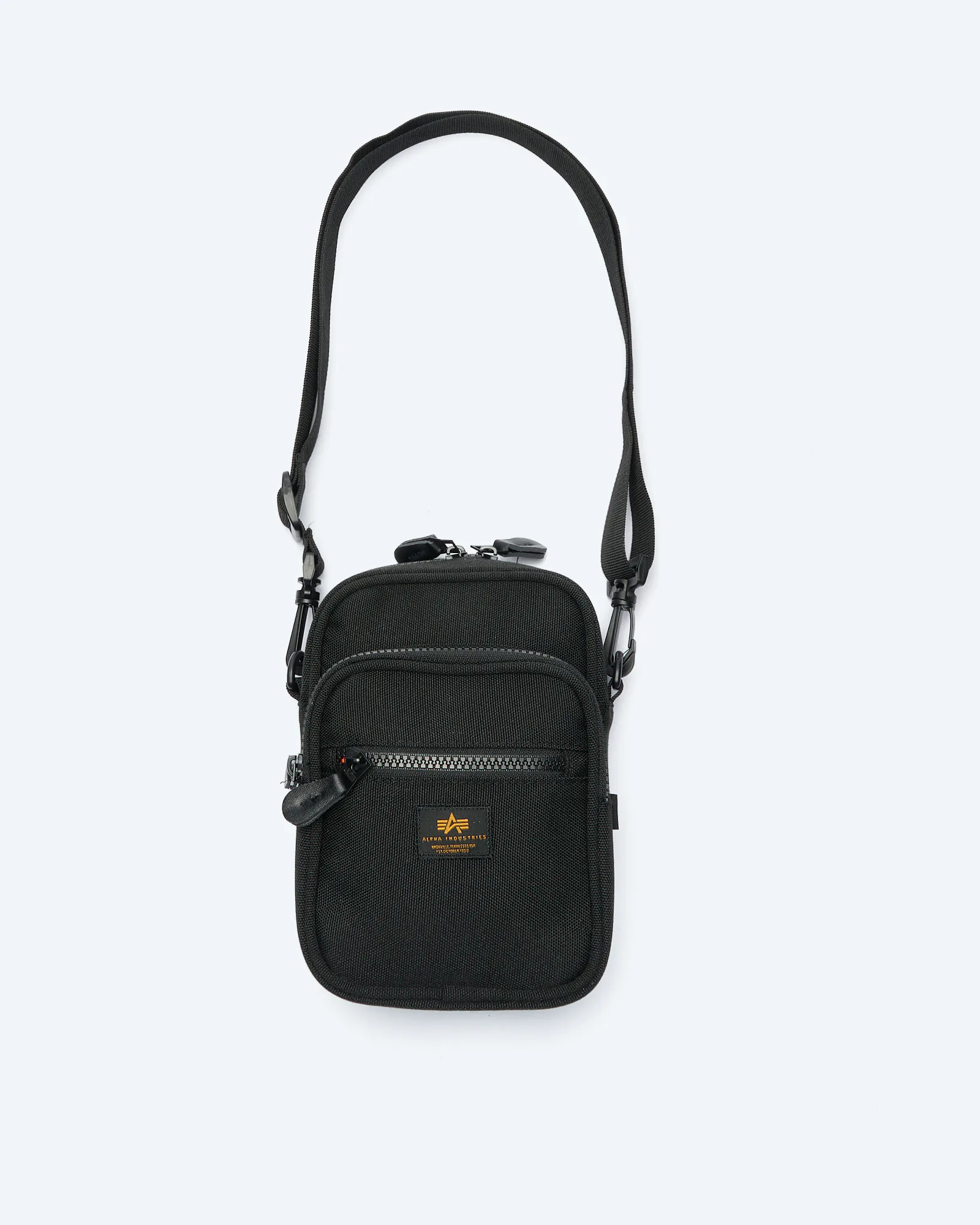 Alpha Industries Label Messenger Small Bag Black
