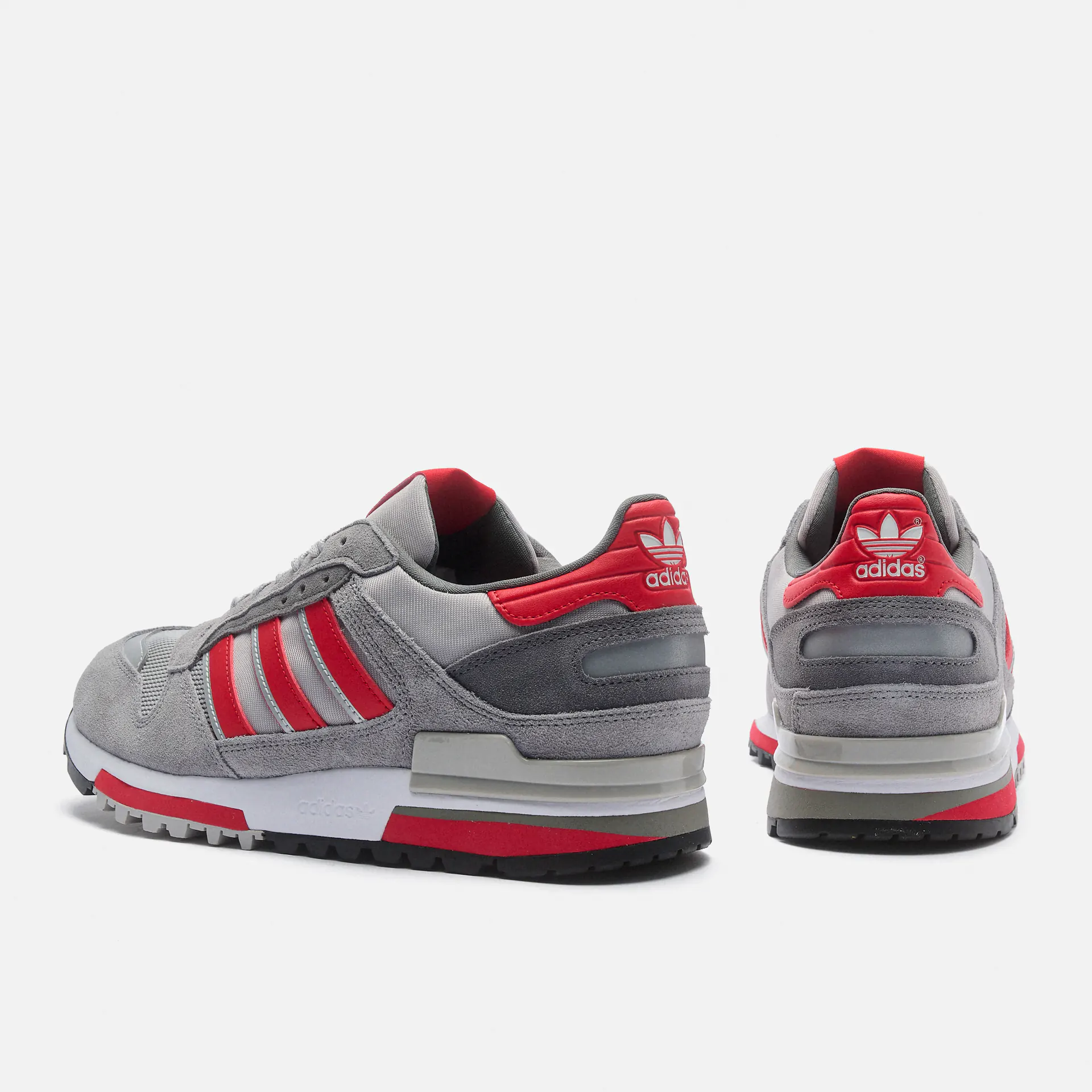 adidas Originals ZX 600 Sneakers Grey Three/Better Scarlet/Grey Two