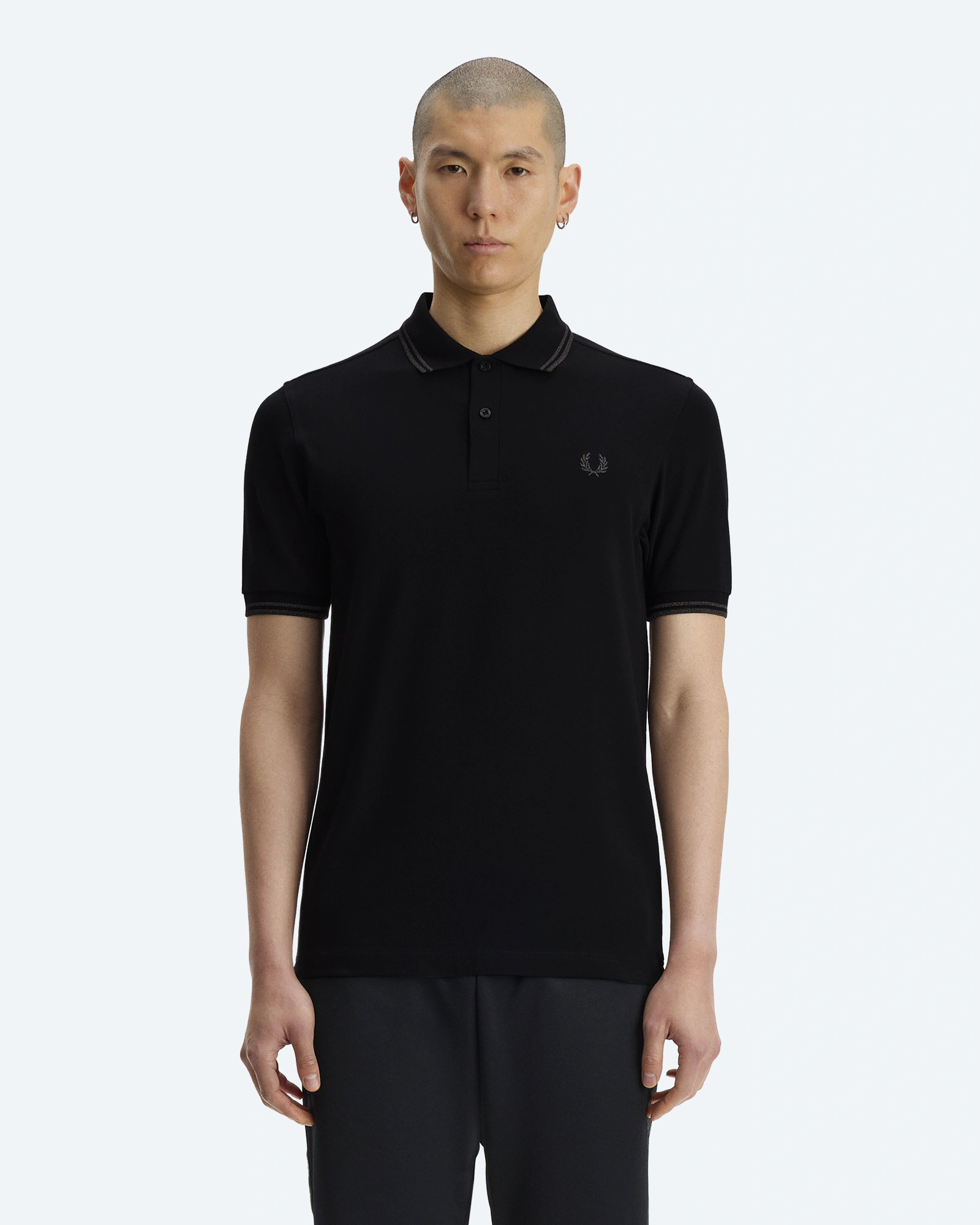 Twin Tipped Polo Shirt Black/Reflective Black/Reflective Black