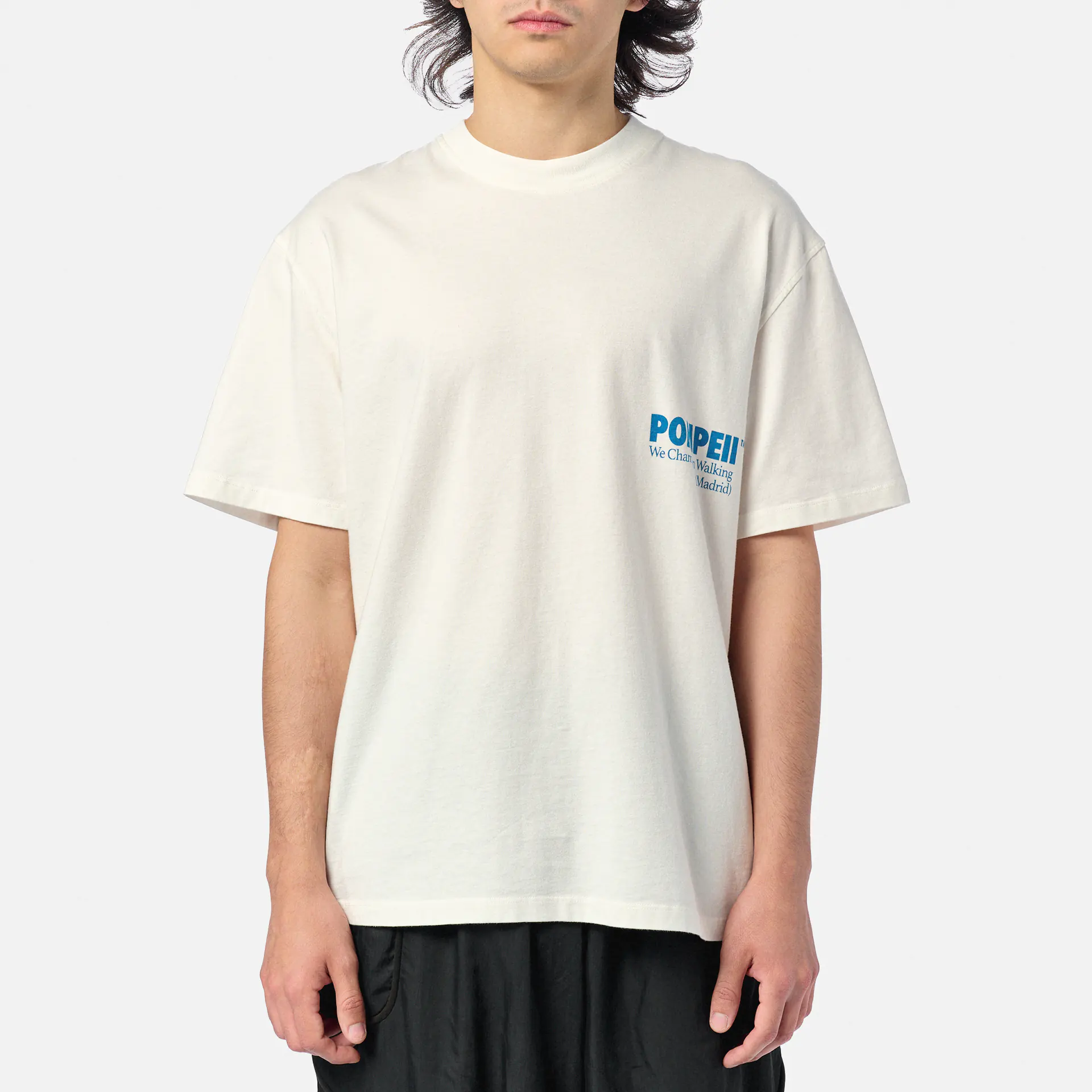 POMPEII Boxy T-Shirt Off White 