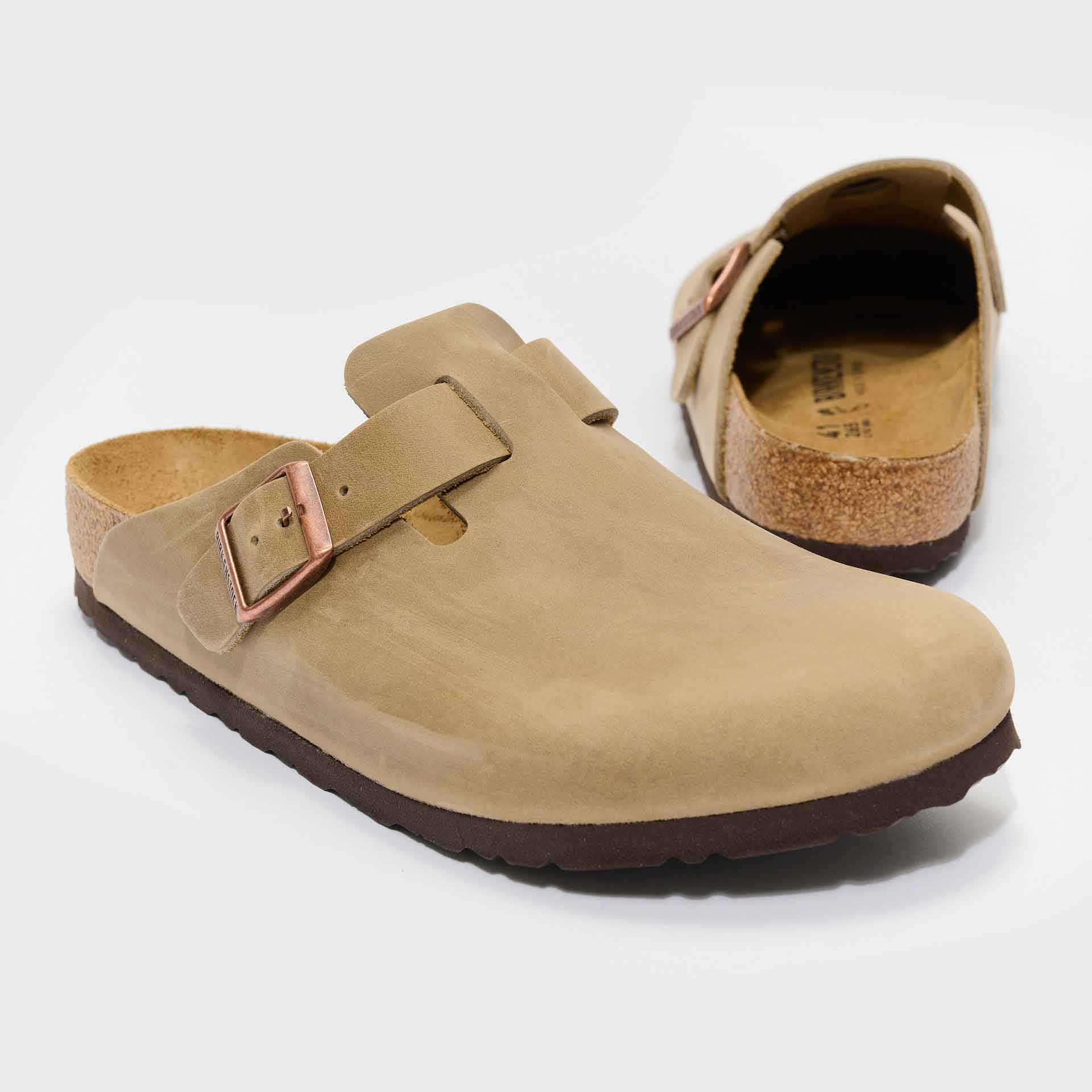 Birkenstock Boston LEOI Sandals Tabacco Brown