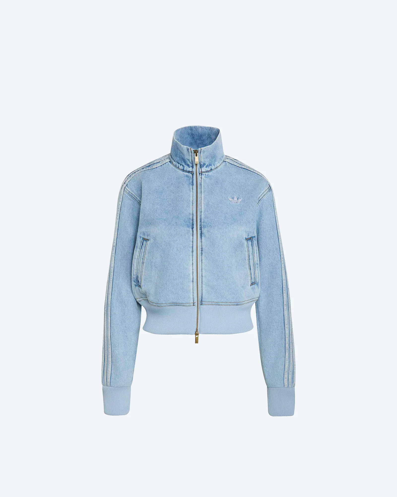 Firebird Denim Track Top Light Denim
