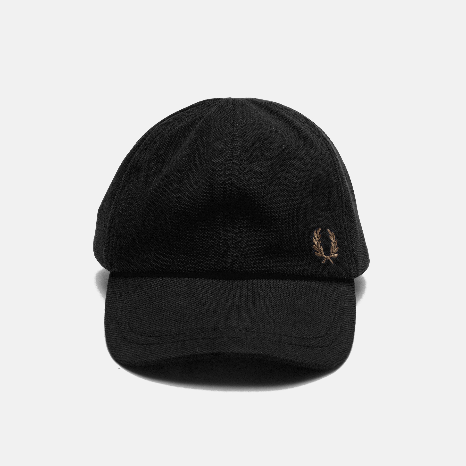 Fred Perry Pique Classic Cap Black/Shaded Stone