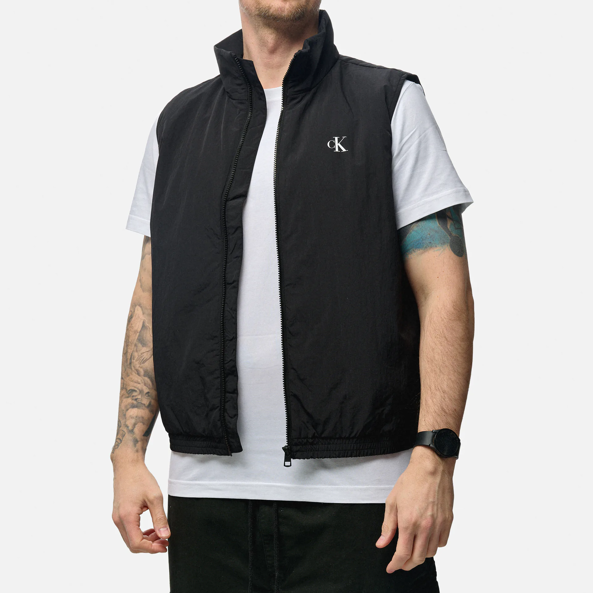 Calvin Klein Jeans Lightweight Vest Black