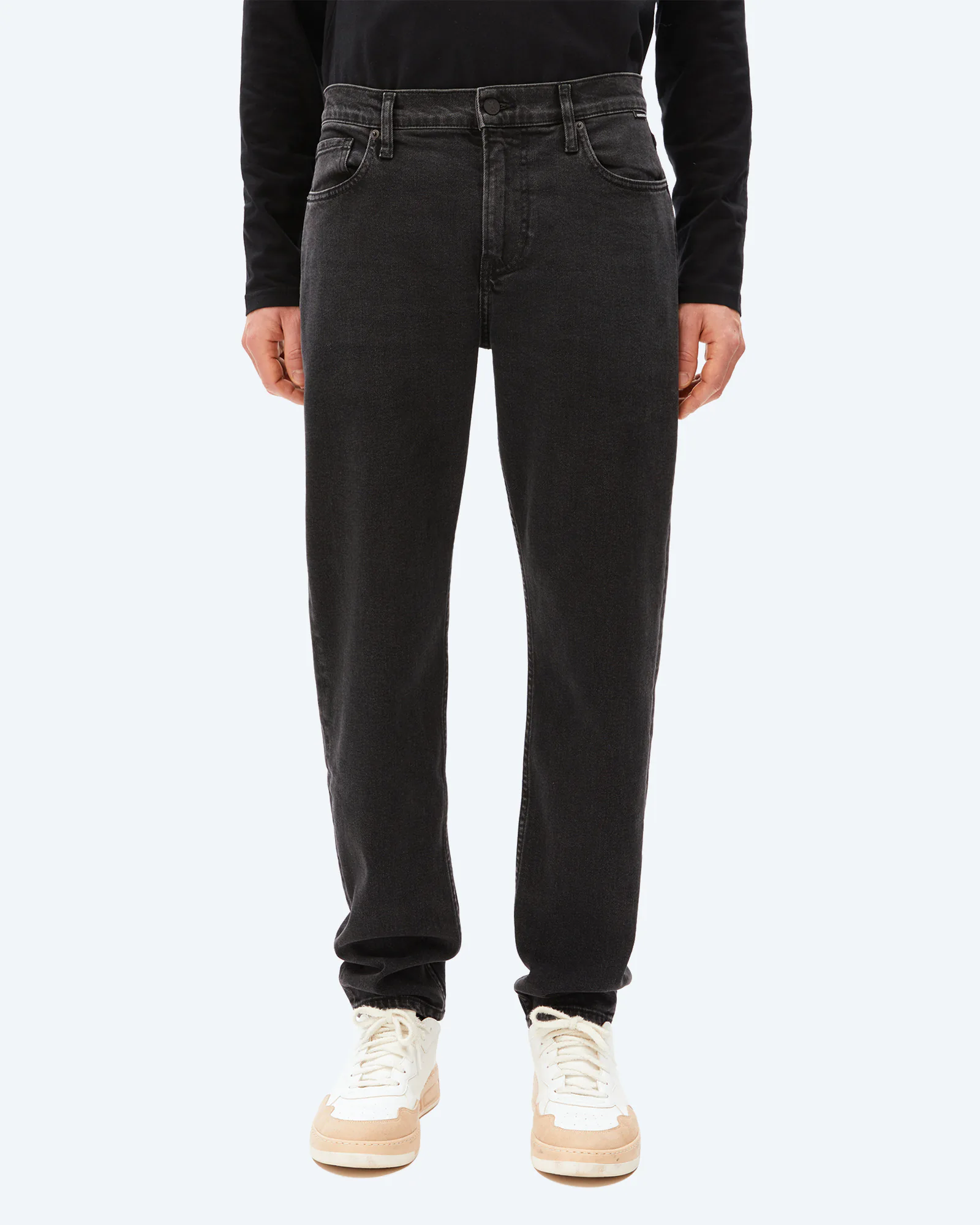 Aarjo Tarpa Tapered Jeans Black Washed Authentic