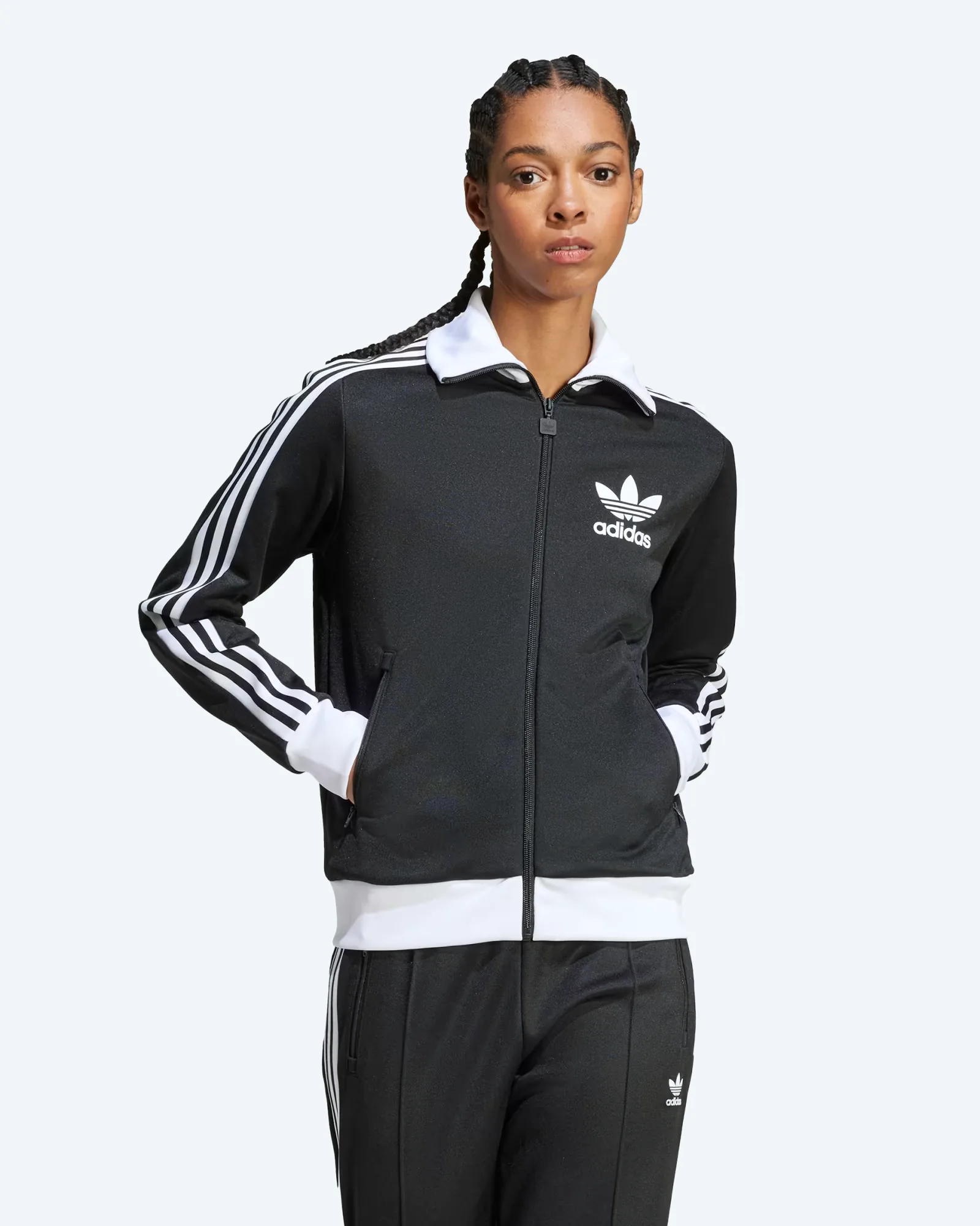 adidas Originals Beckenbauer Track Jacket Black/White