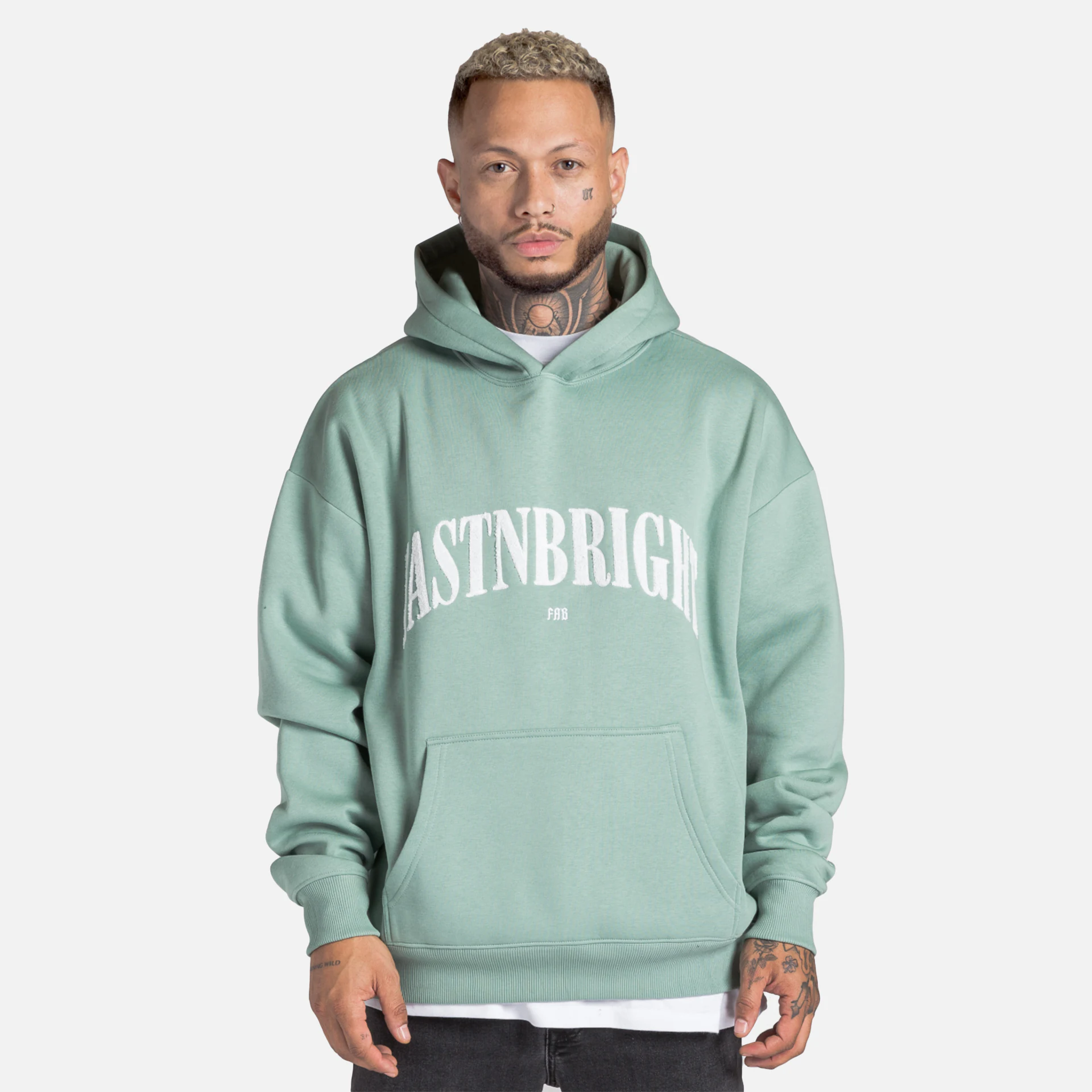 Fast and Bright FAB Hoodie Mint