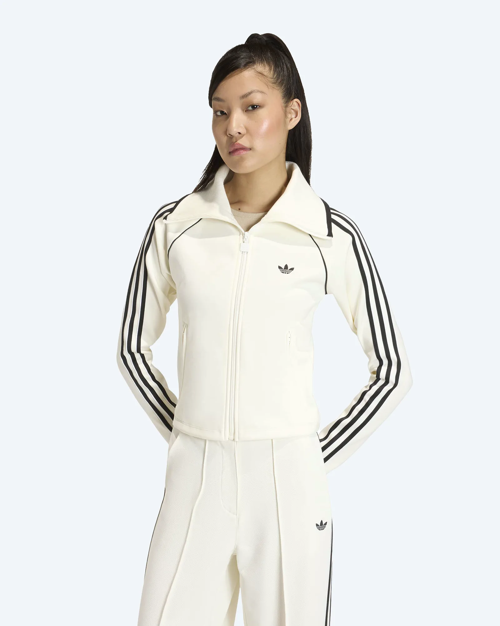 Firebird Slim Fitted Tracktop Offwhite