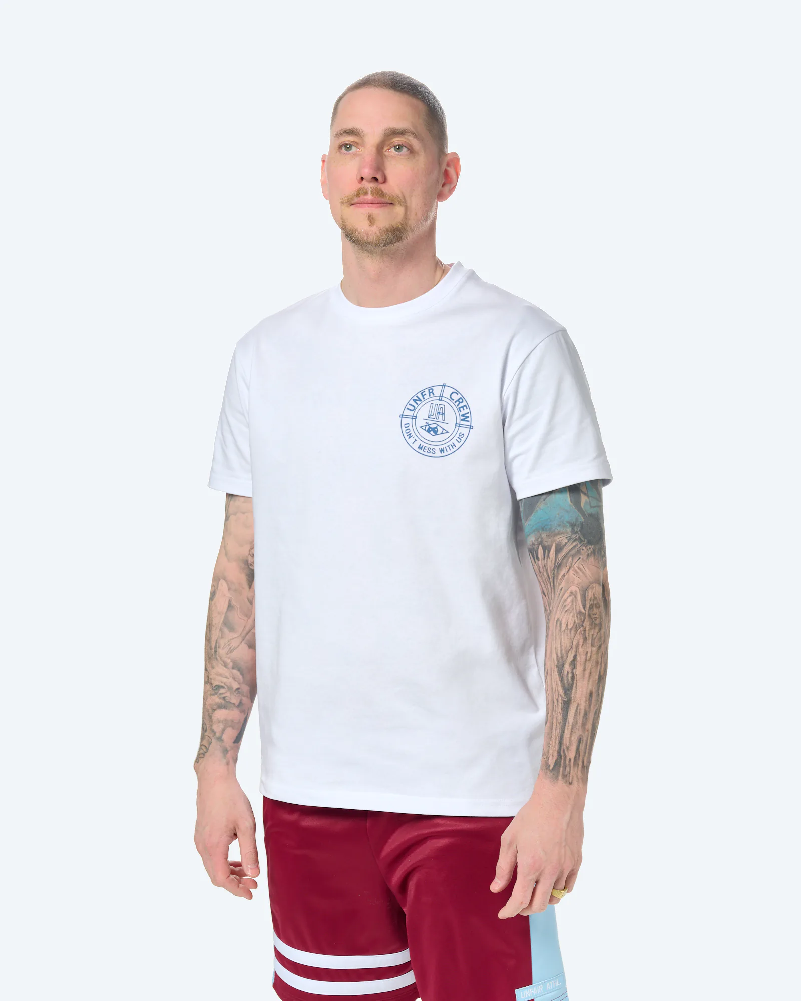 Unfair Athletics DMWU BP T-Shirt Moonlight Blue