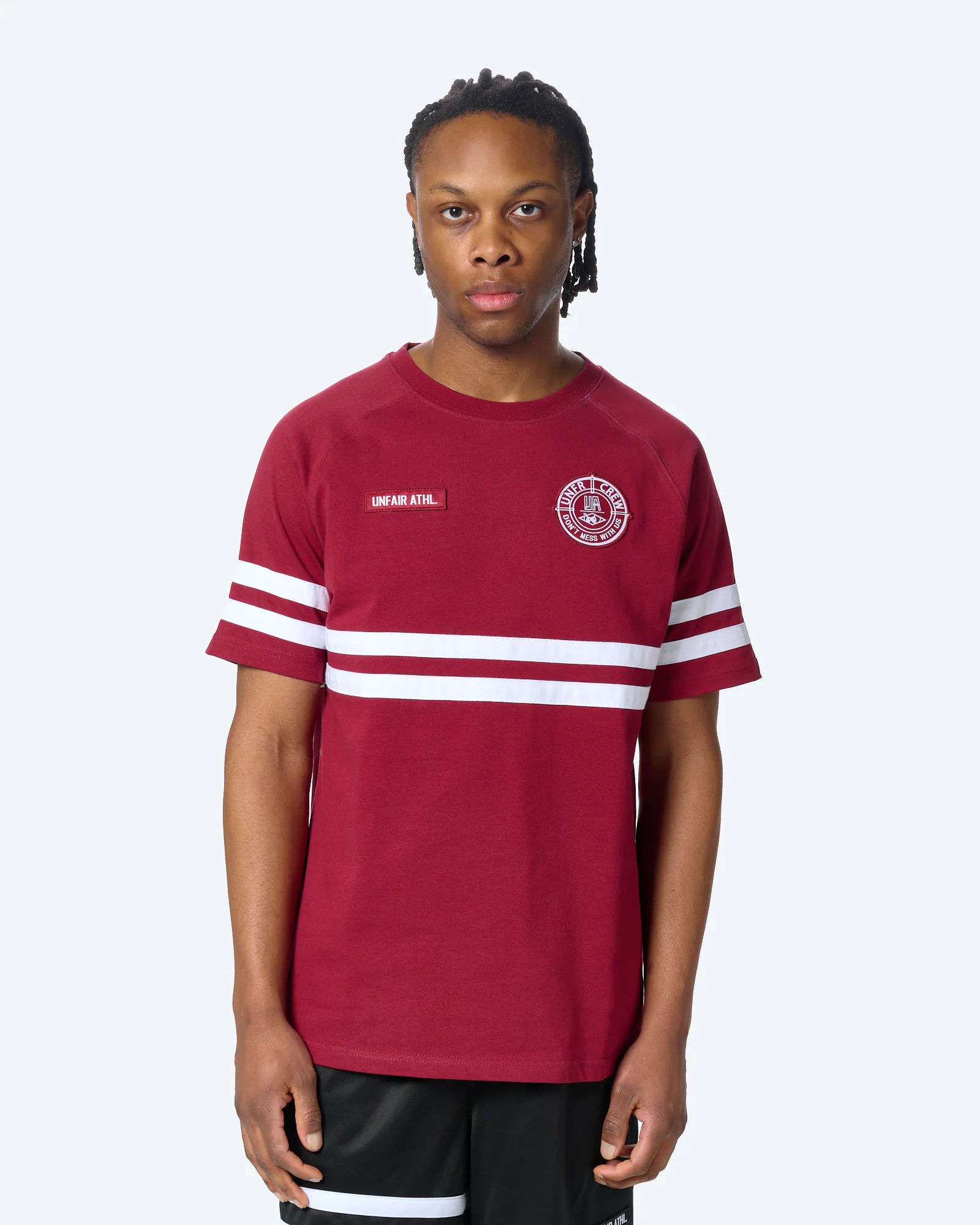 Unfair Athletics DMWU T-Shirt Burgundy