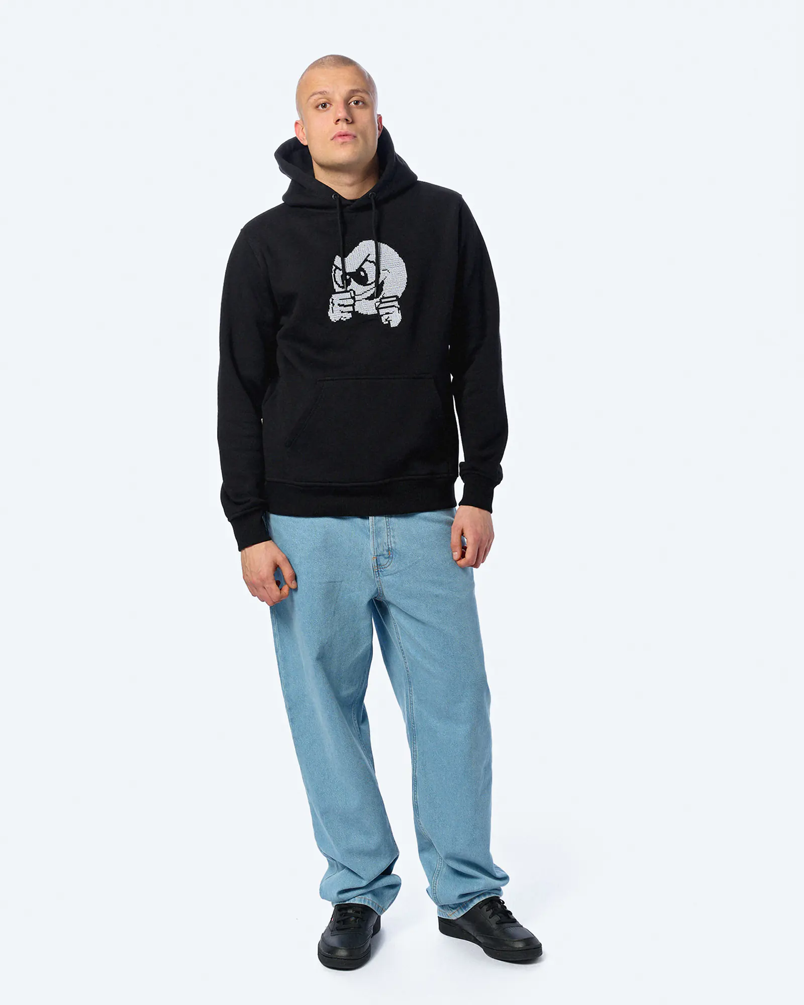 Unfair Athletics PB Crossstitch Hoodie Black