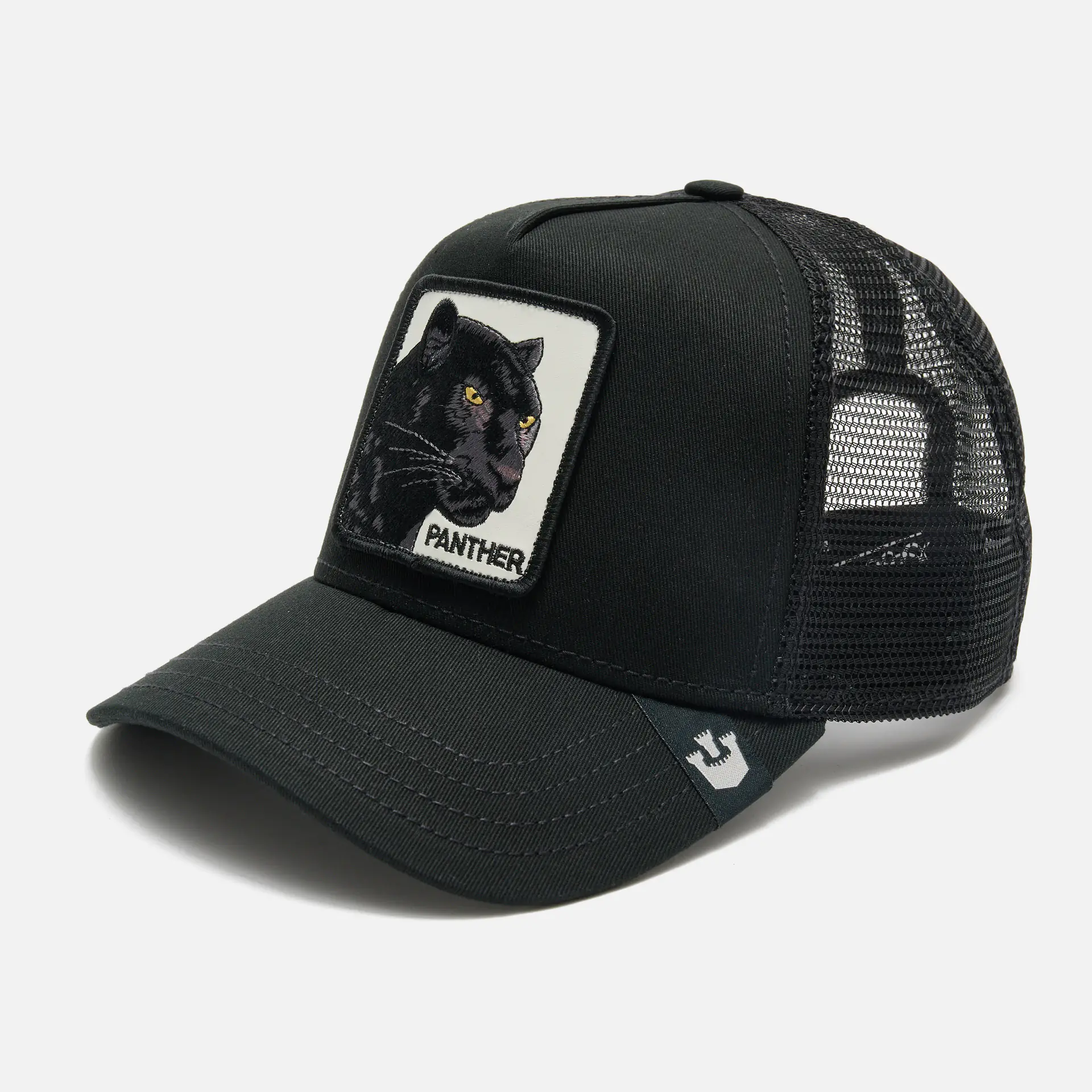 Goorin Bros The Panther Baseball Trucker Cap Black