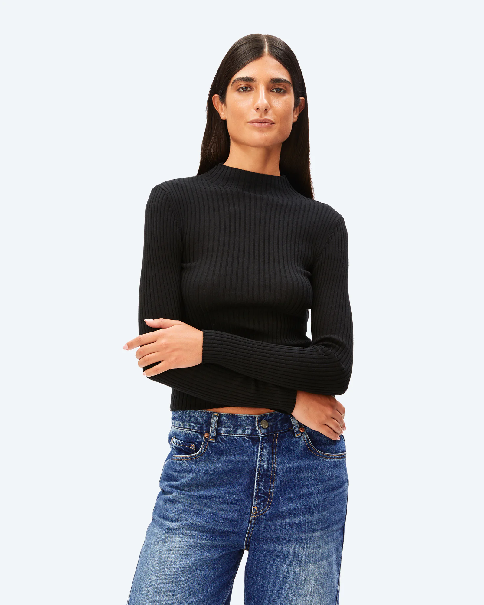 ALAANIA Pullover Black