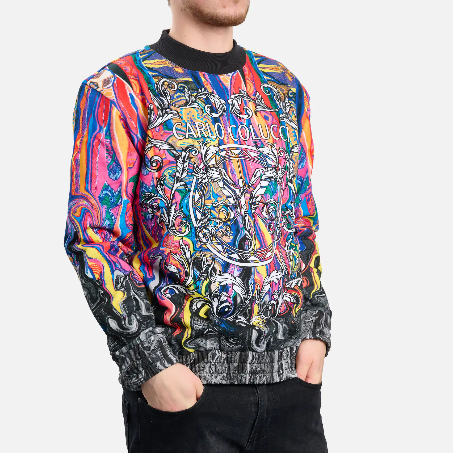 Carlo Colucci Fusion Sweatshirt Red