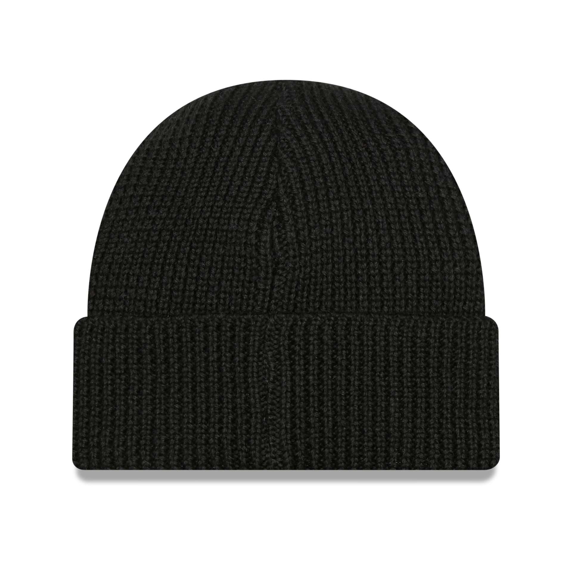 New Era Patch Short Cuff Beanie Black