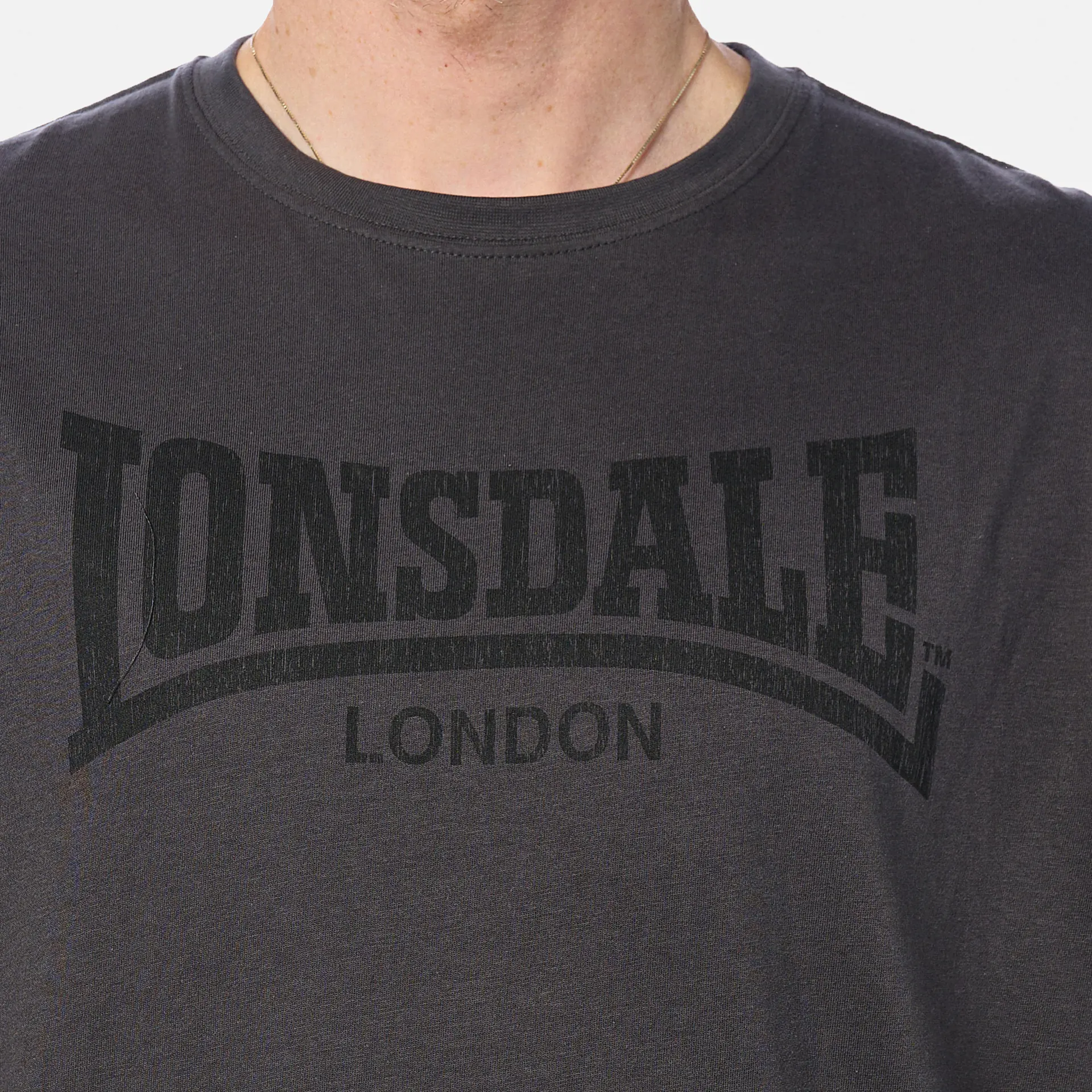 Lonsdale LOGO KAI T-Shirt Anthracite/Black