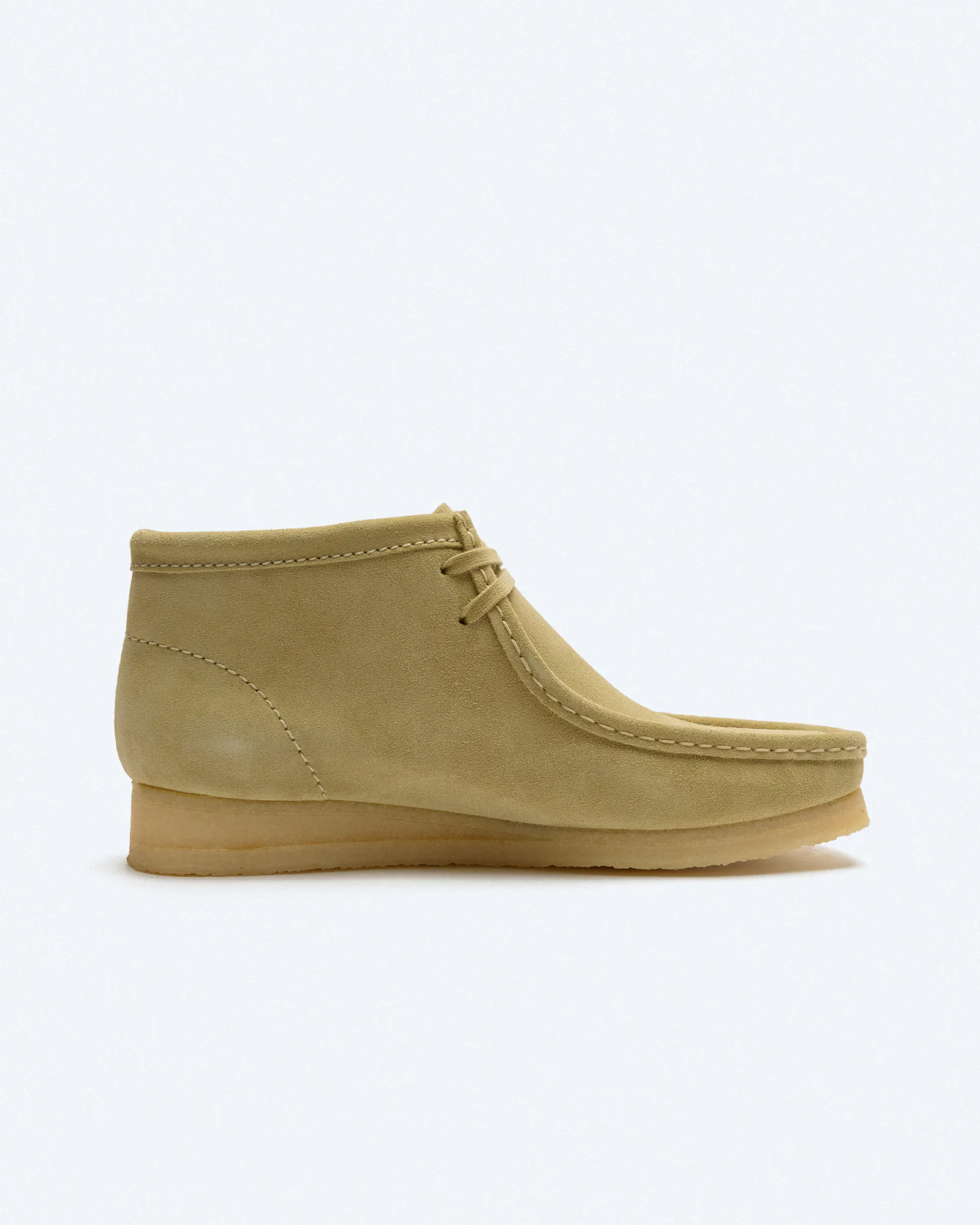 Clarks Men's Wallabee Suede Boots Maple