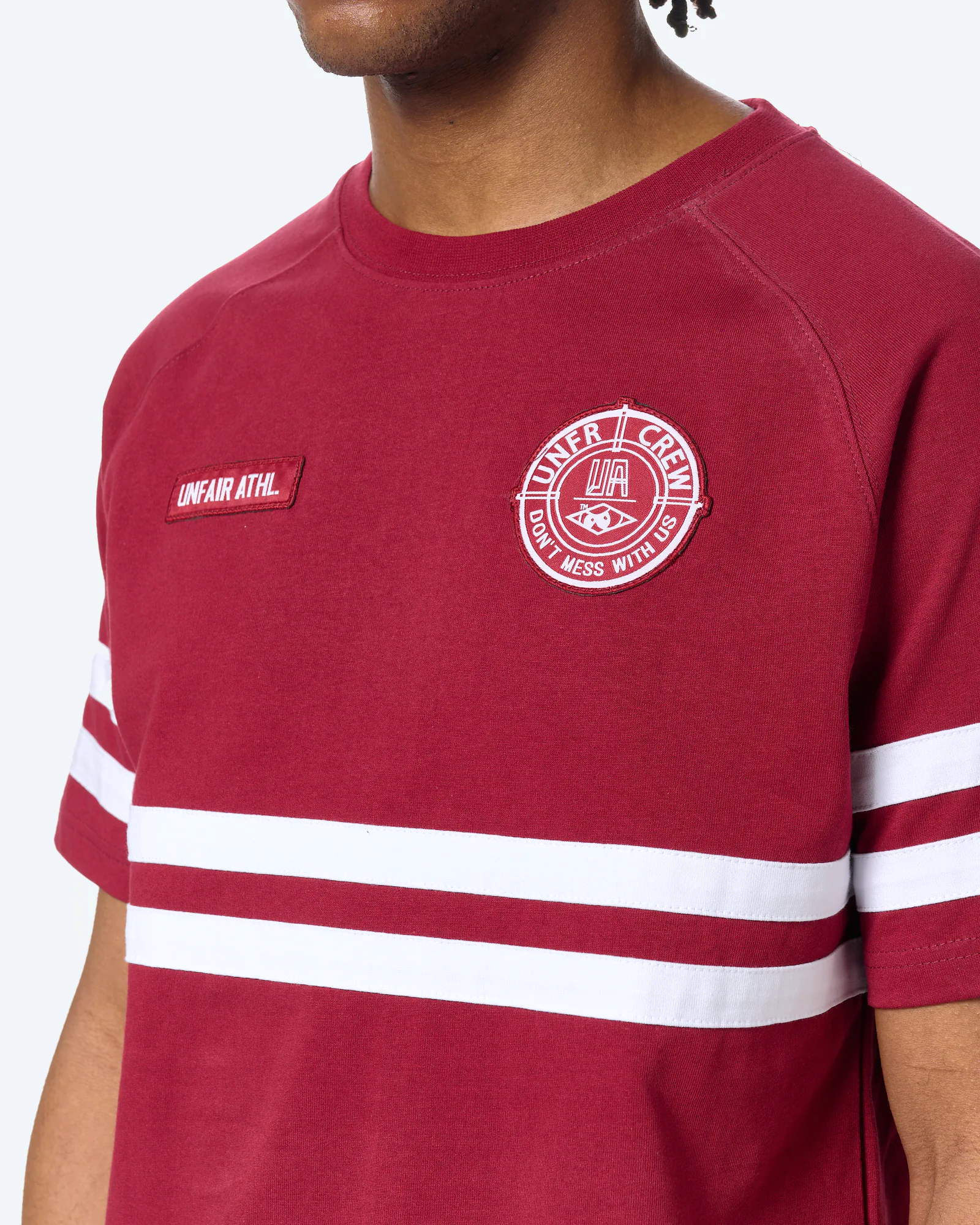 Unfair Athletics DMWU T-Shirt Burgundy