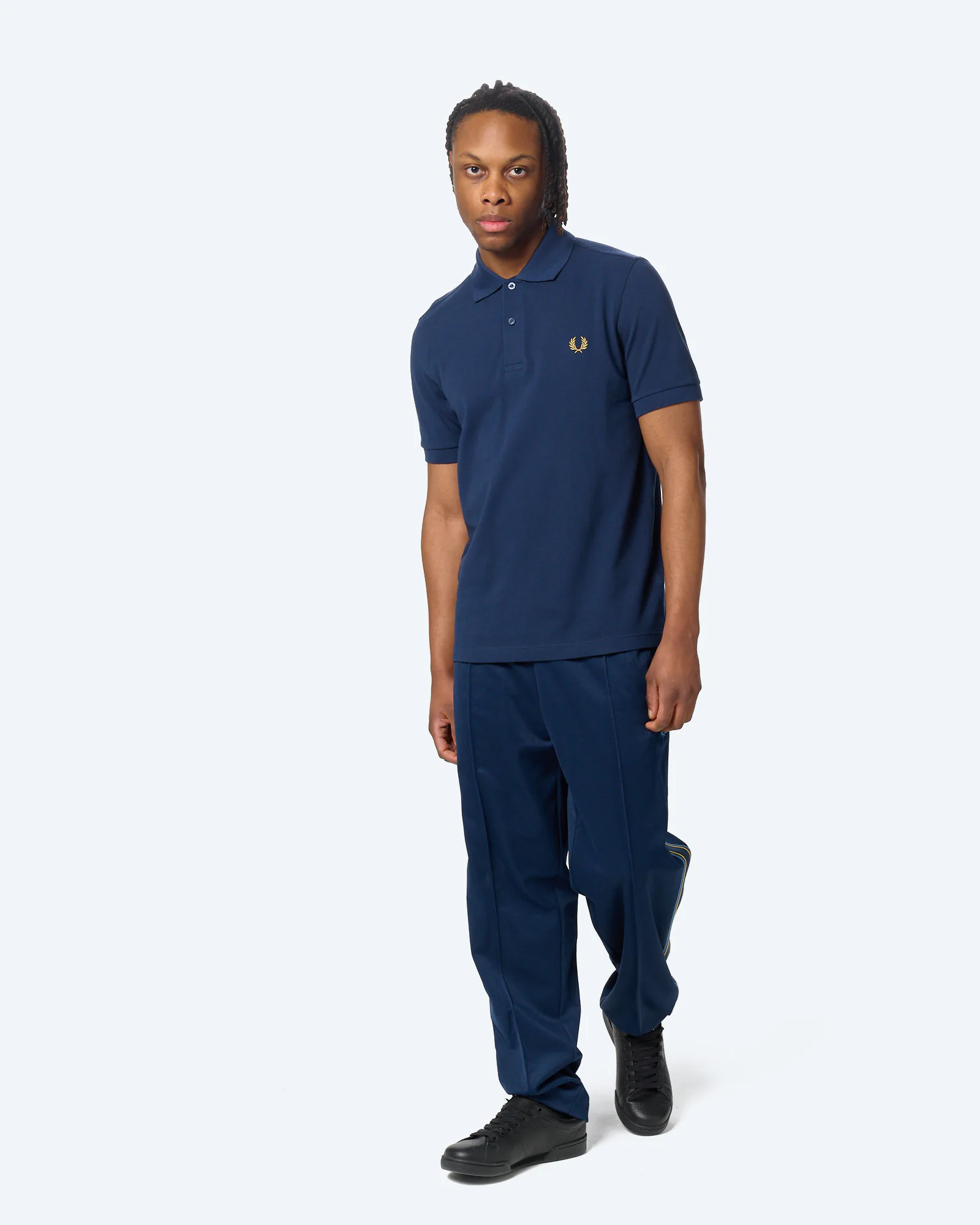 Fred Perry Original Sportswear Polo Shirt Tennis Blue 