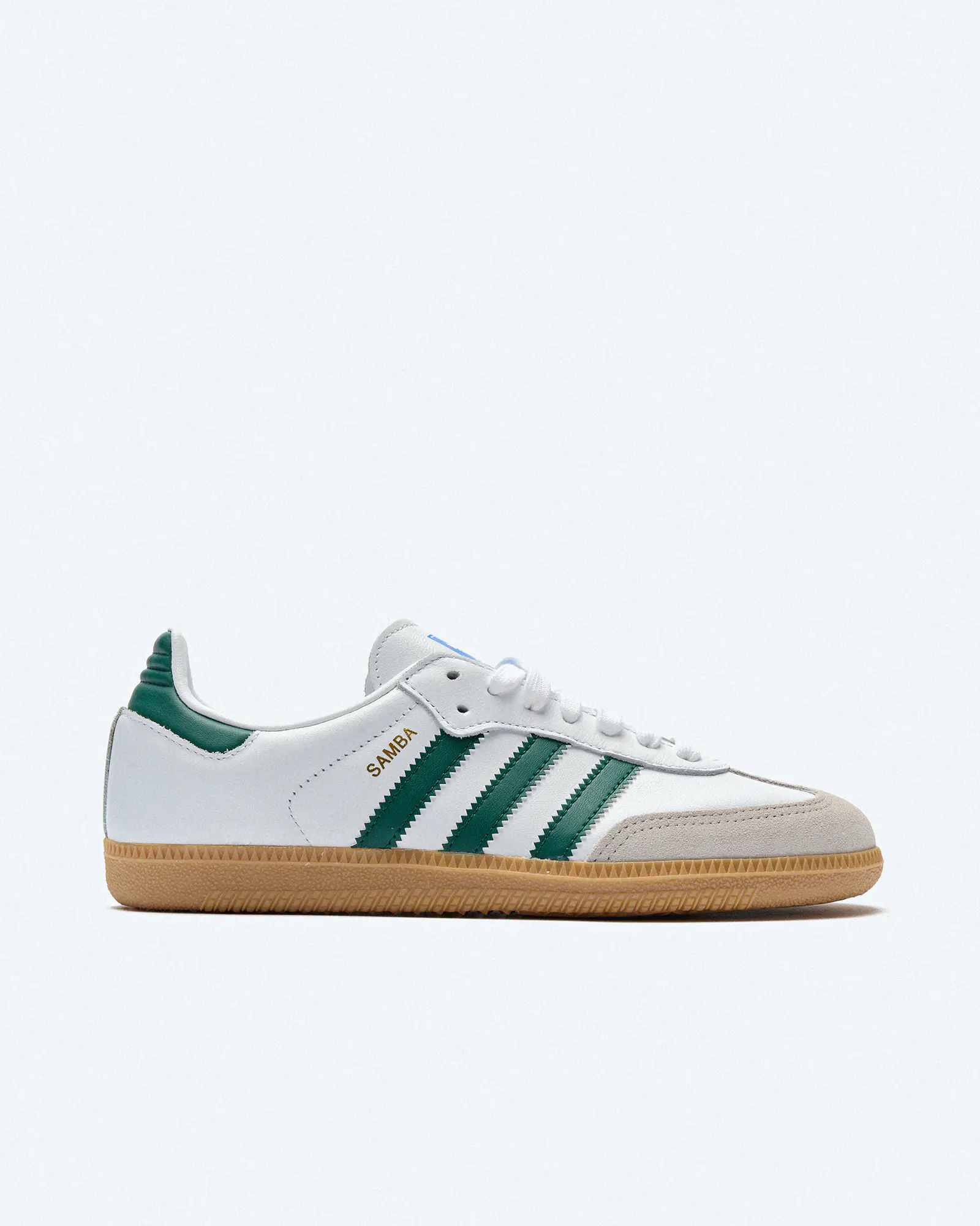 adidas Originals Samba OG Sneaker White Green Gum