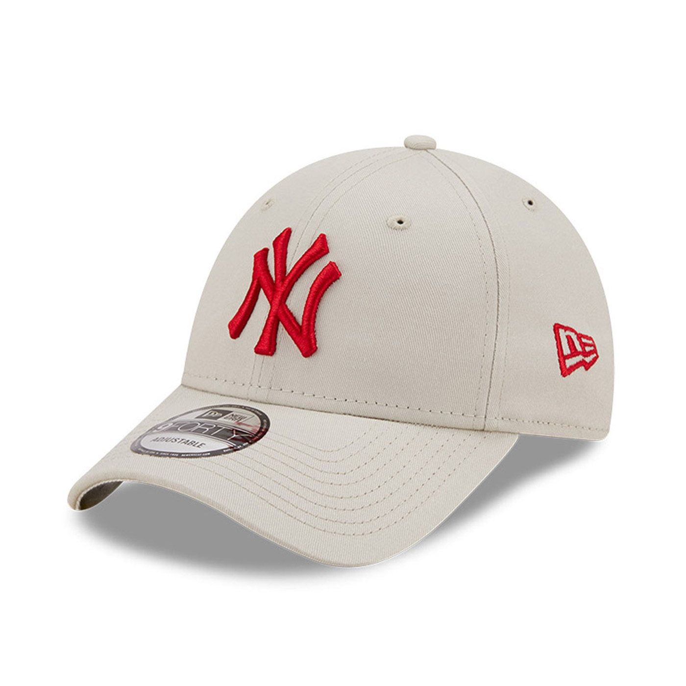 New Era 9FORTY New York Yankees Cap Stone / Red