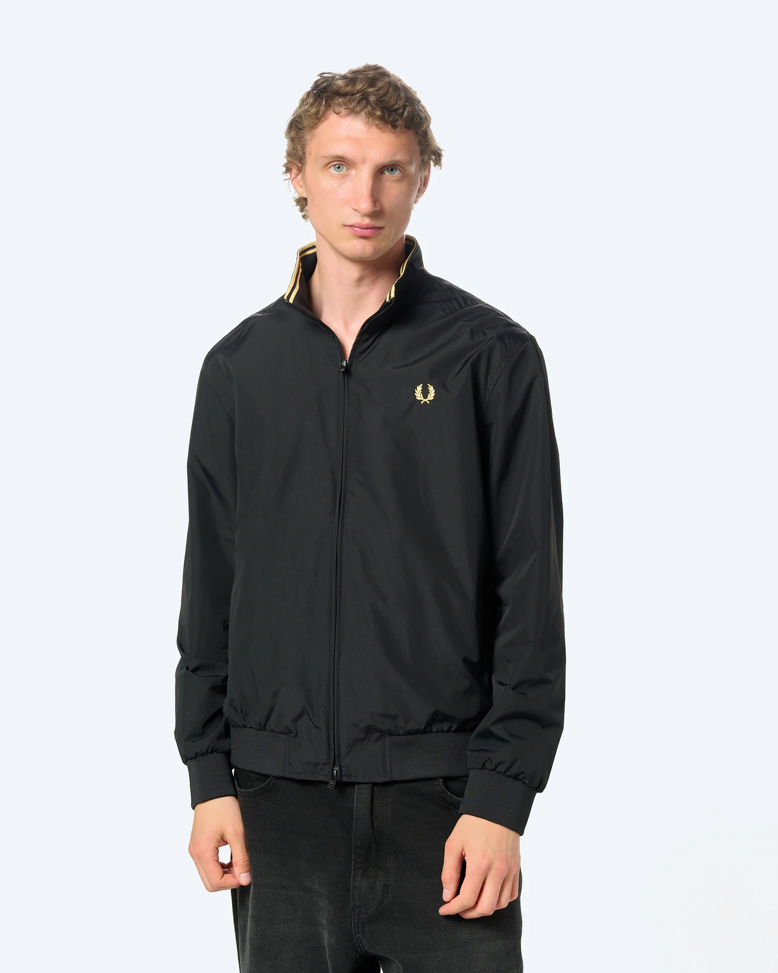 Fred Perry Brentham Jacket Black