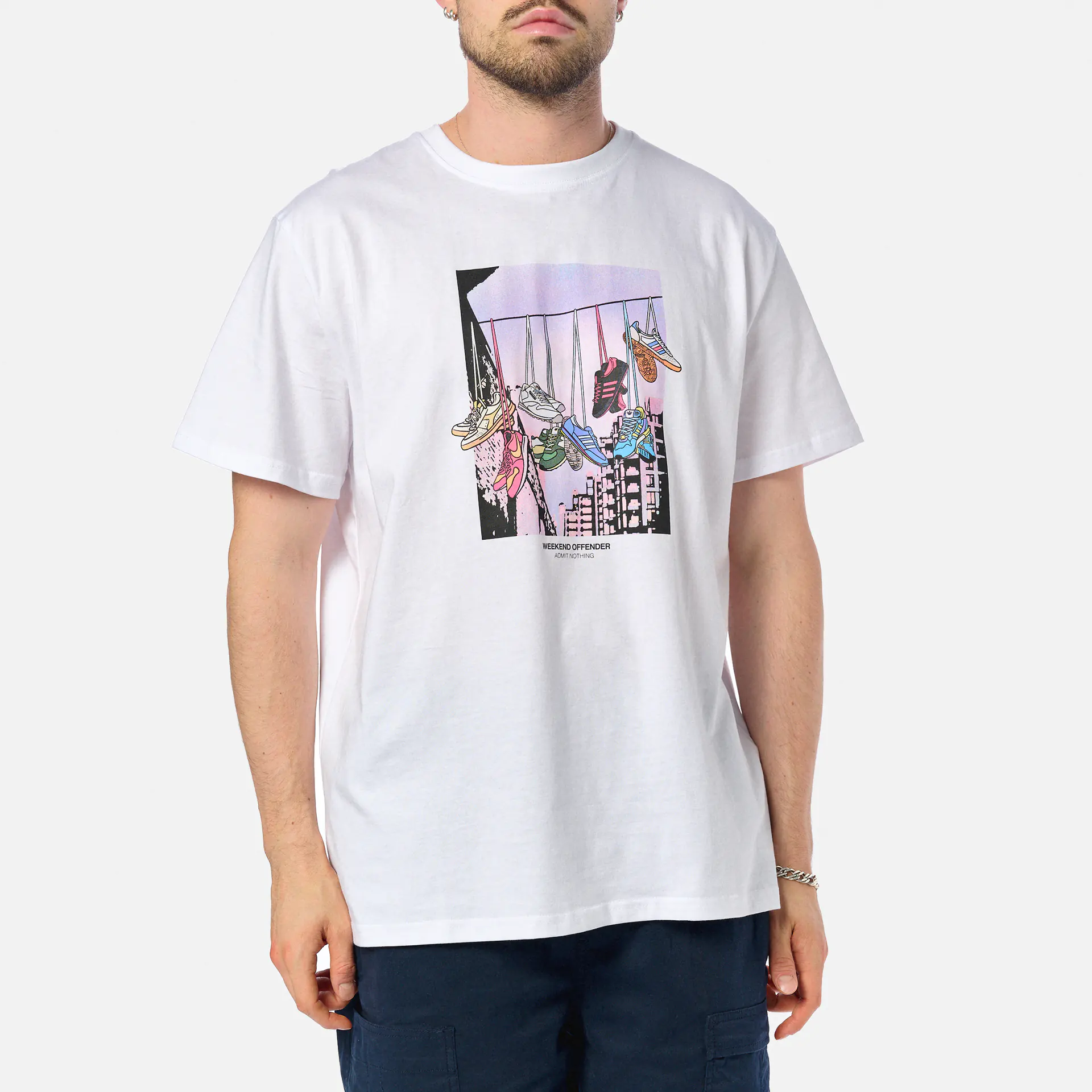 Weekend Offender Turf Wars T-Shirt White