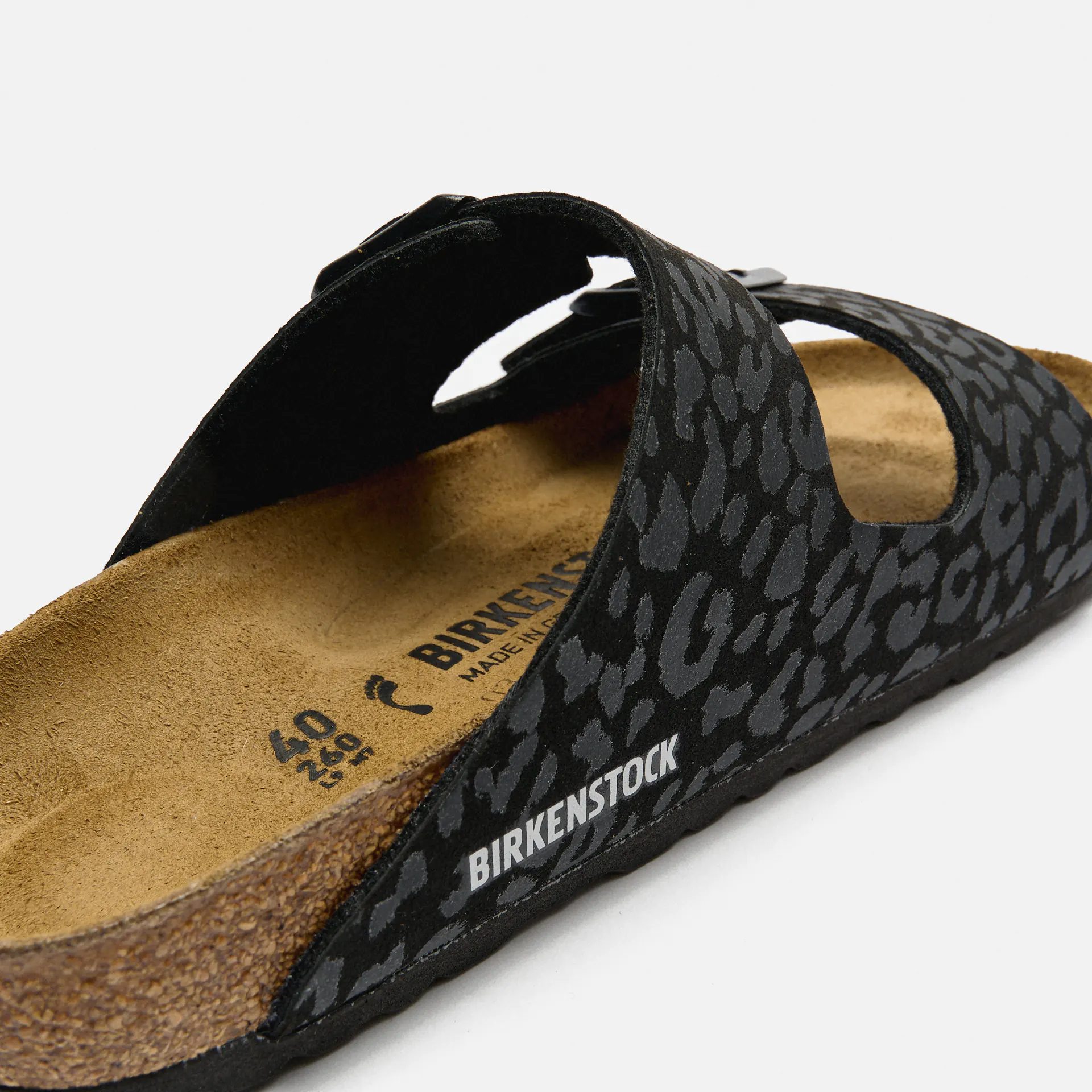 Birkenstock Arizona BS Synthetik (Narrow Fit) Sandals Leo Black