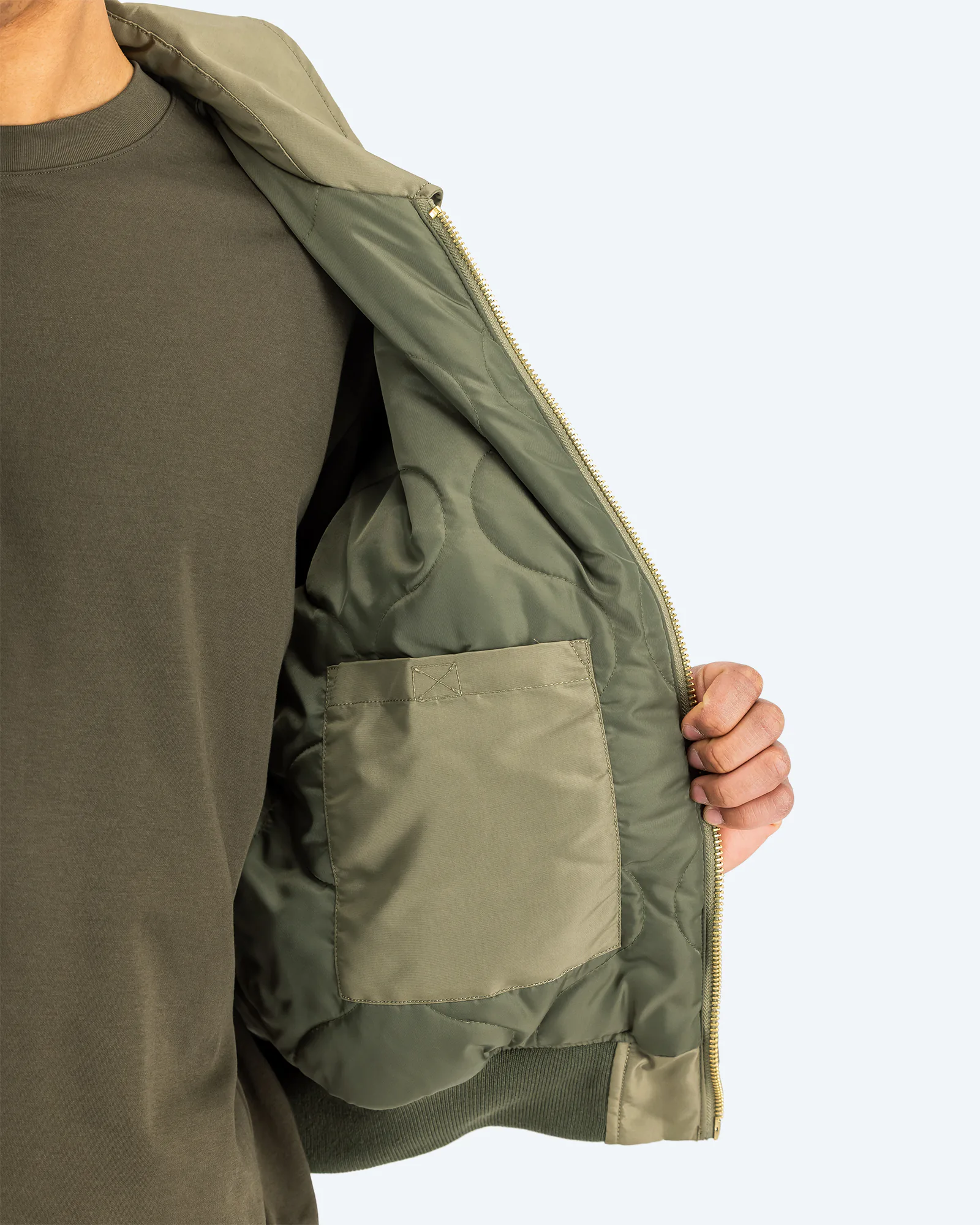 CWU-45/P Colorblock Bomber Jacket Olive
