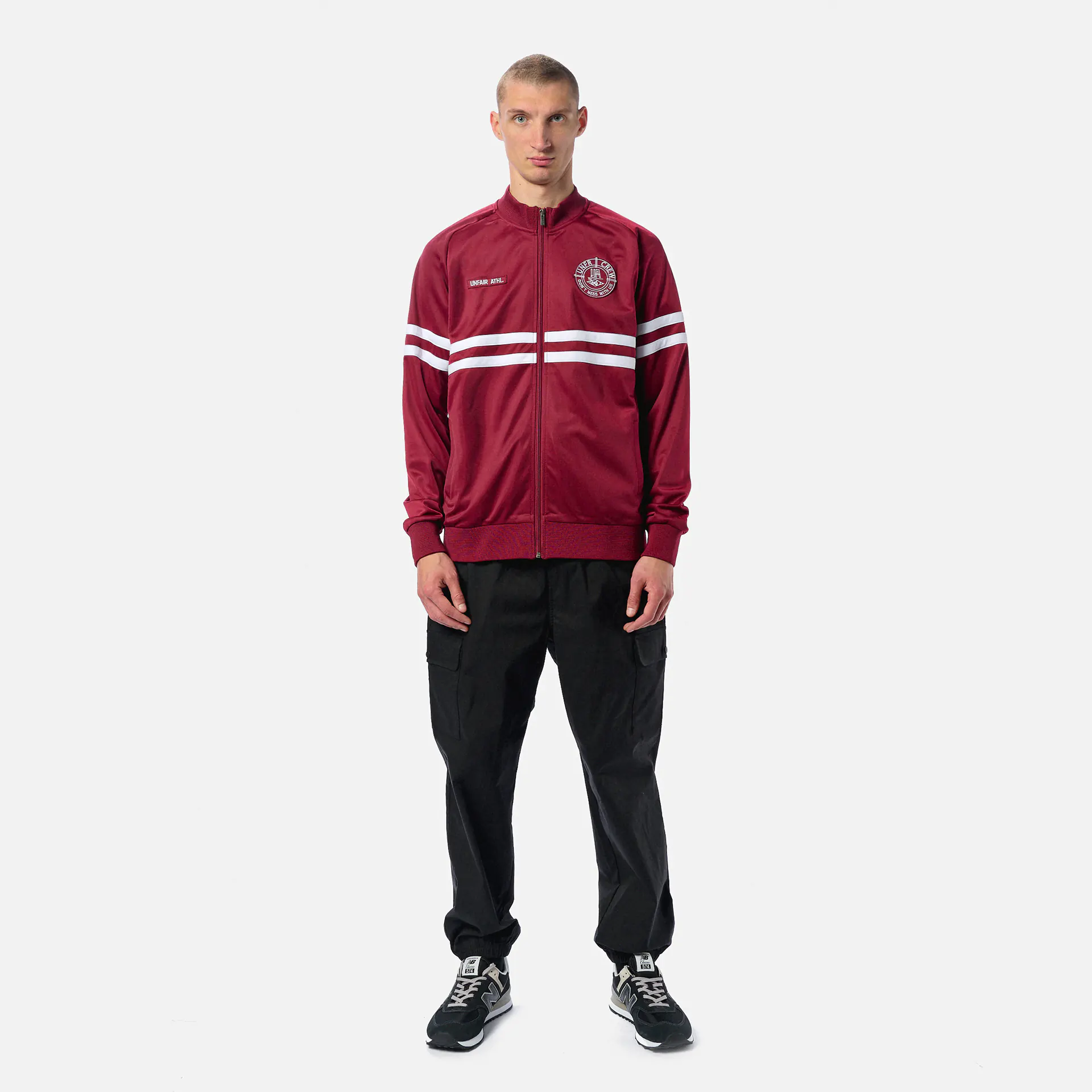Unfair Athletics DMWU Tracktop Burgundy