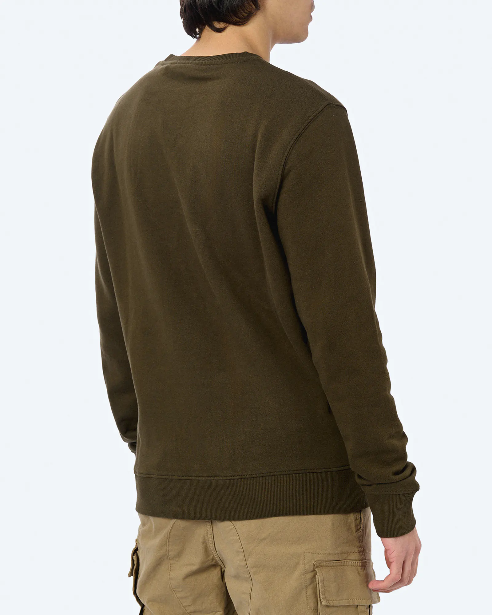 Lyle & Scott Crew Neck Sweatshirt Olive Lyle & Scott Crew Neck Sweatshirt Olive