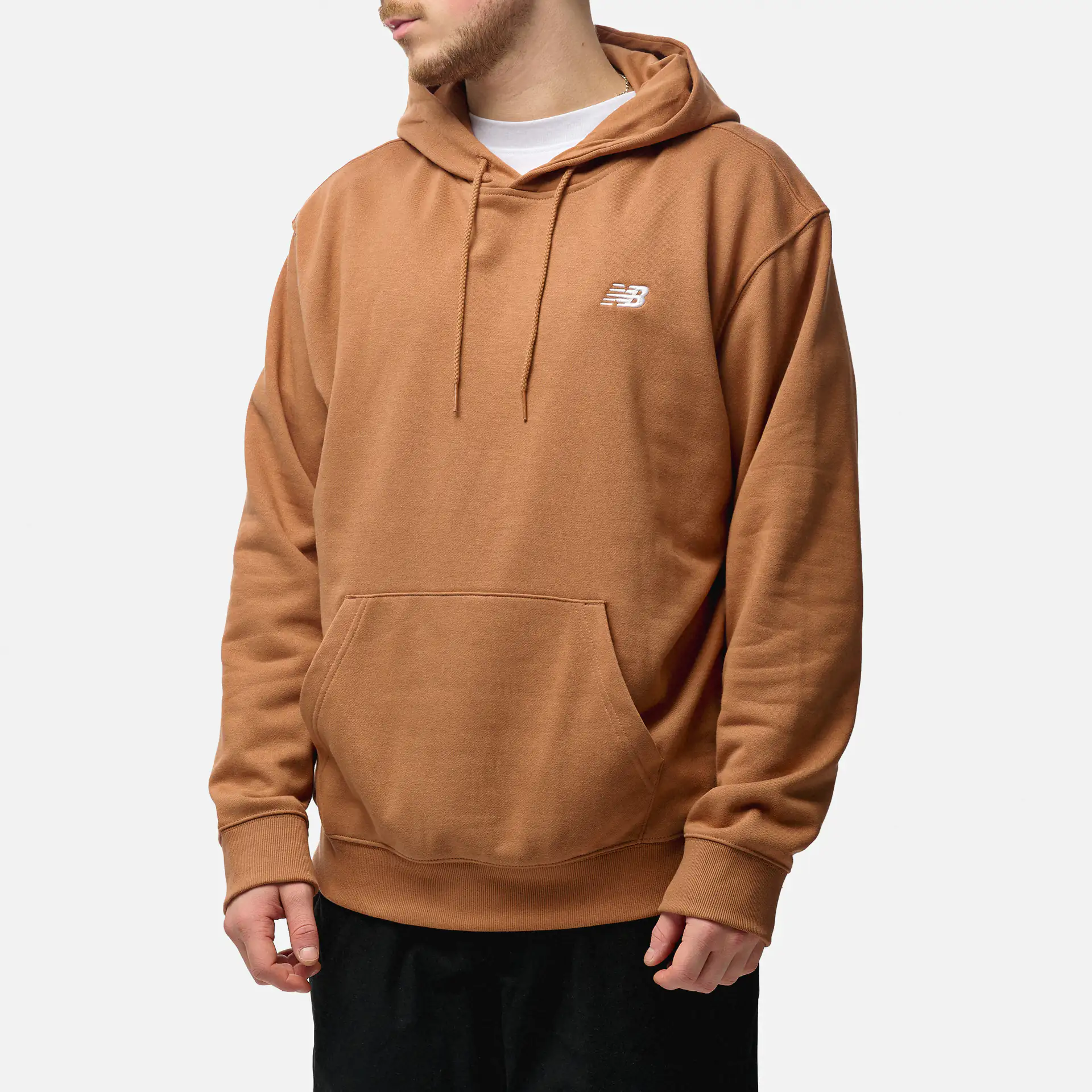 New Balance Sport Essentials French Terry Hoodie Walnut