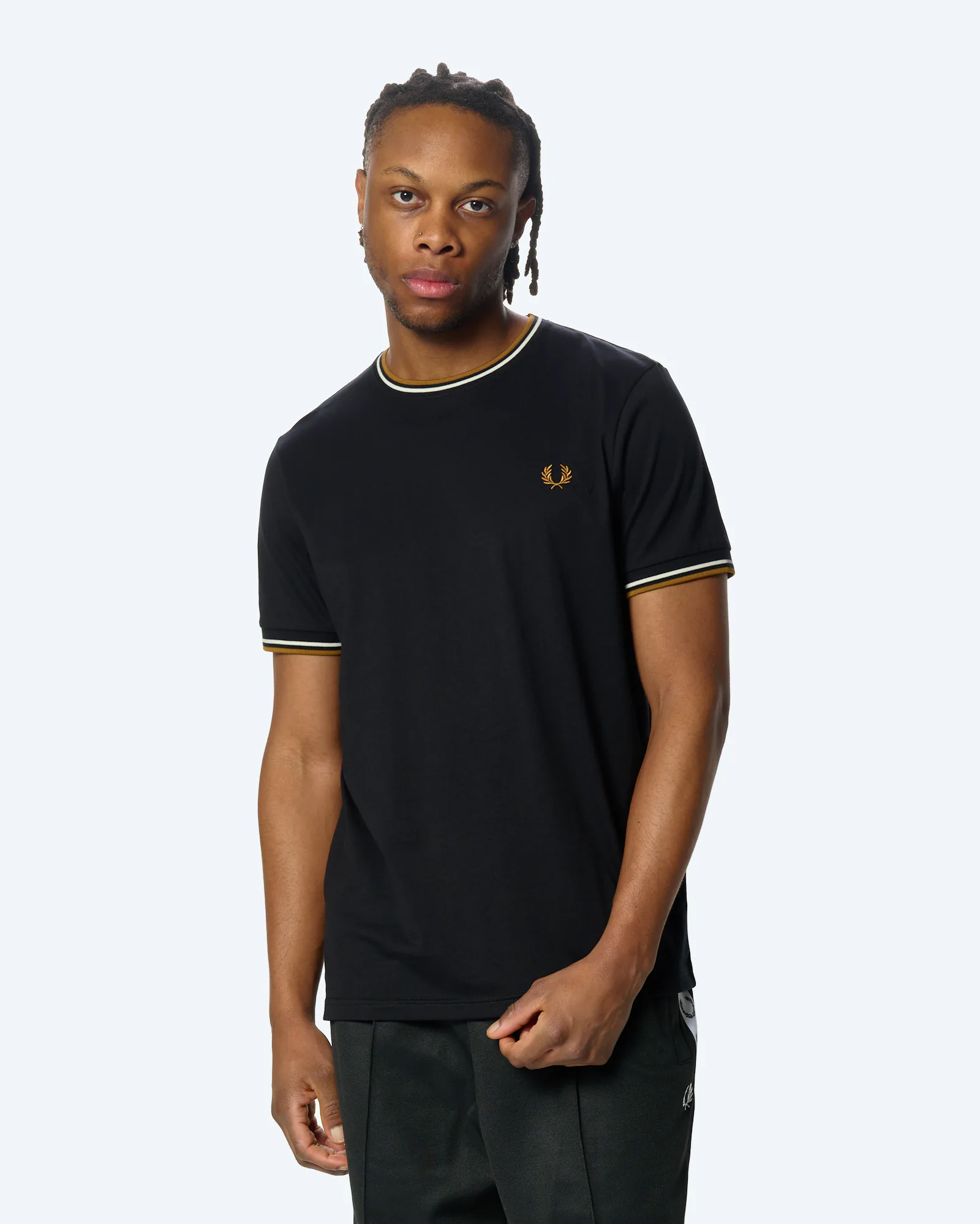 Fred Perry Twin Tipped T-Shirt Black