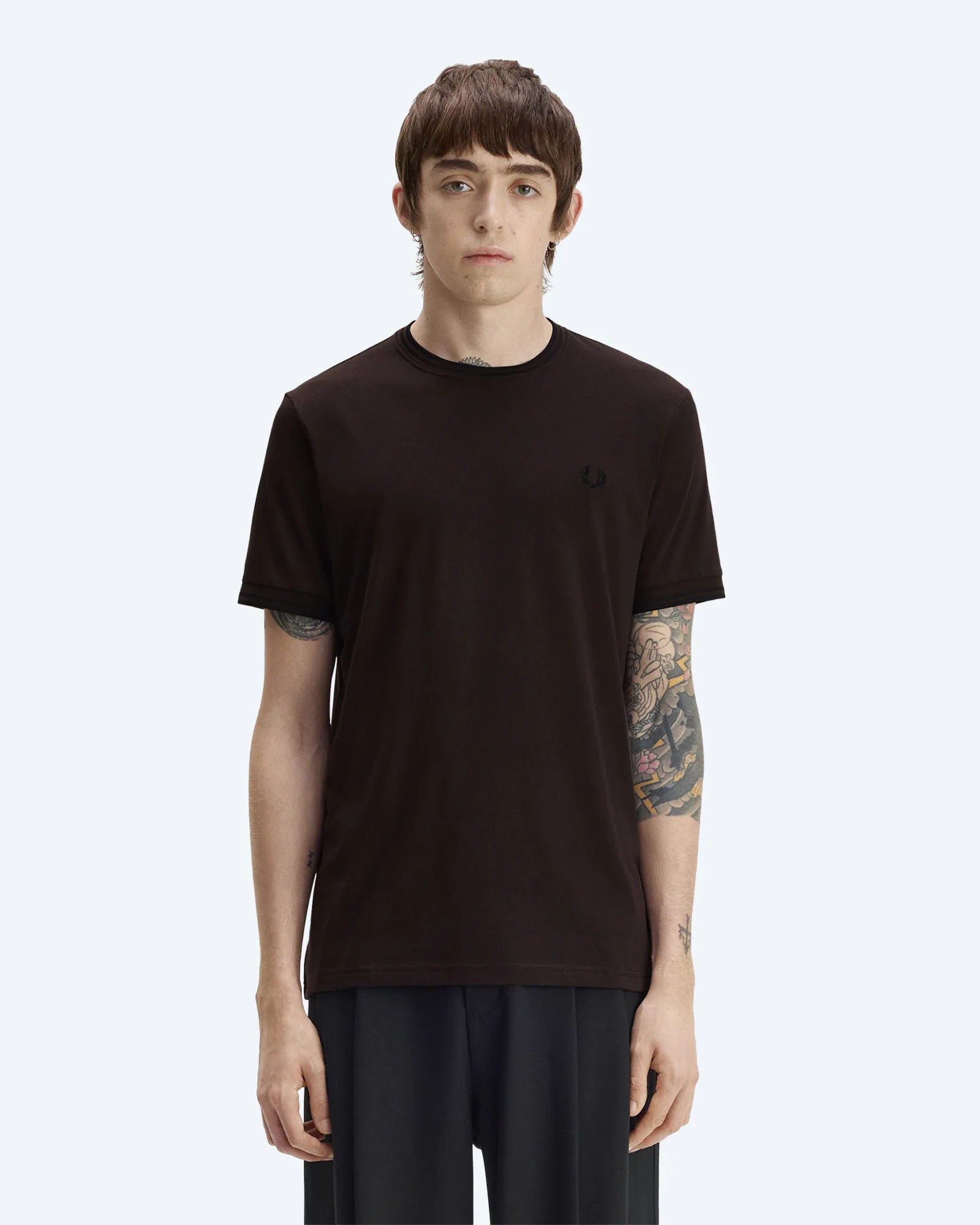 Twin Tipped T-Shirt Rich Brown/Black