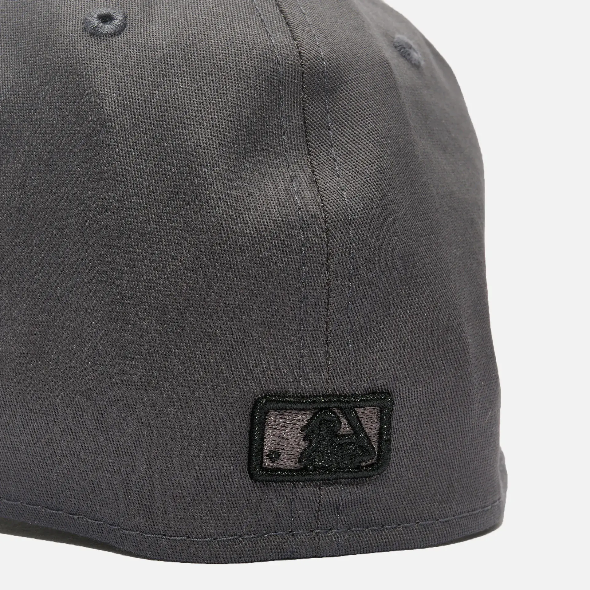 New Era MLB LA Dodgers League Essentail 39Thirty Stretch Fit Cap Grey Heather/Black