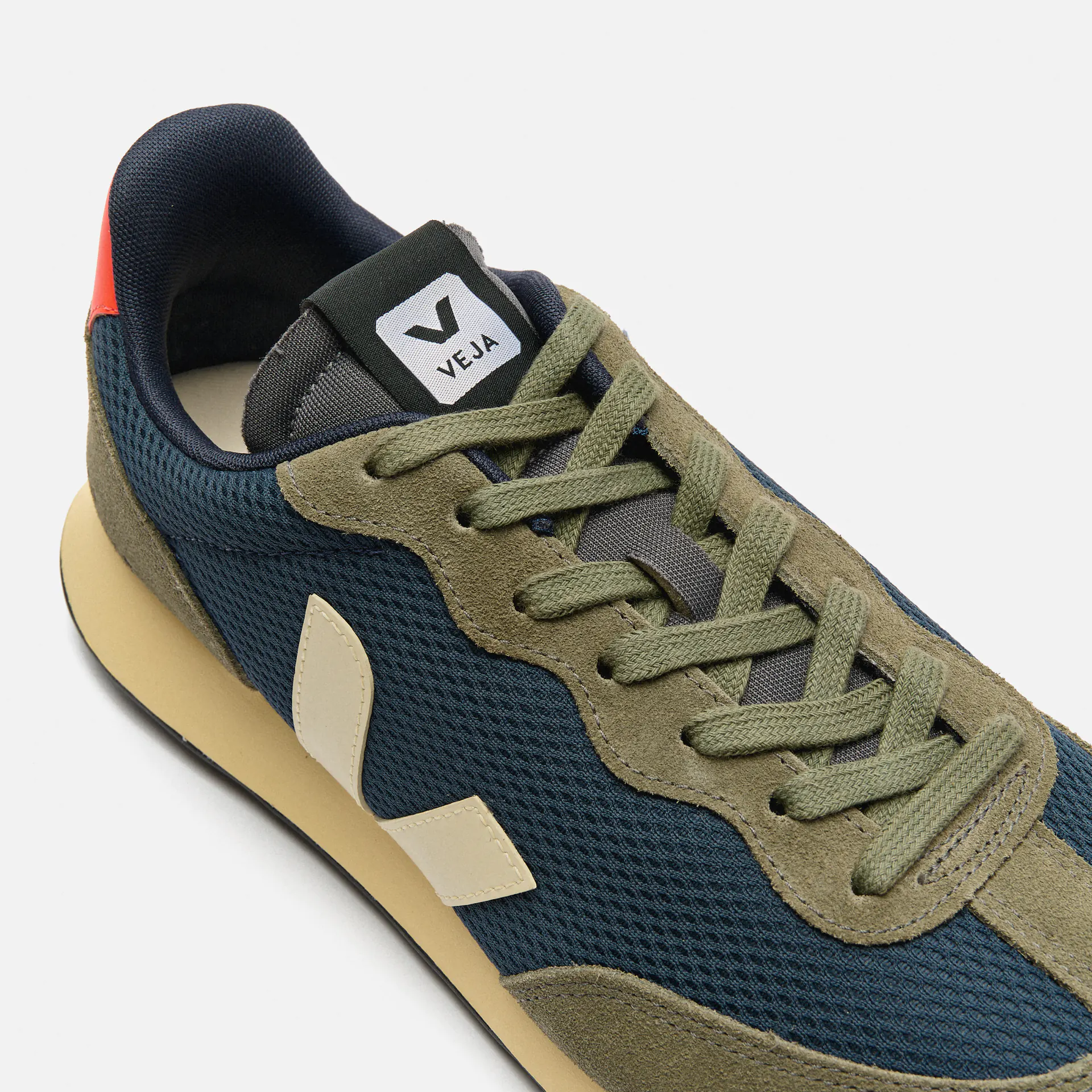 Veja Men Rio Branco II Sneaker Nautico Pierre Orange/Fluo