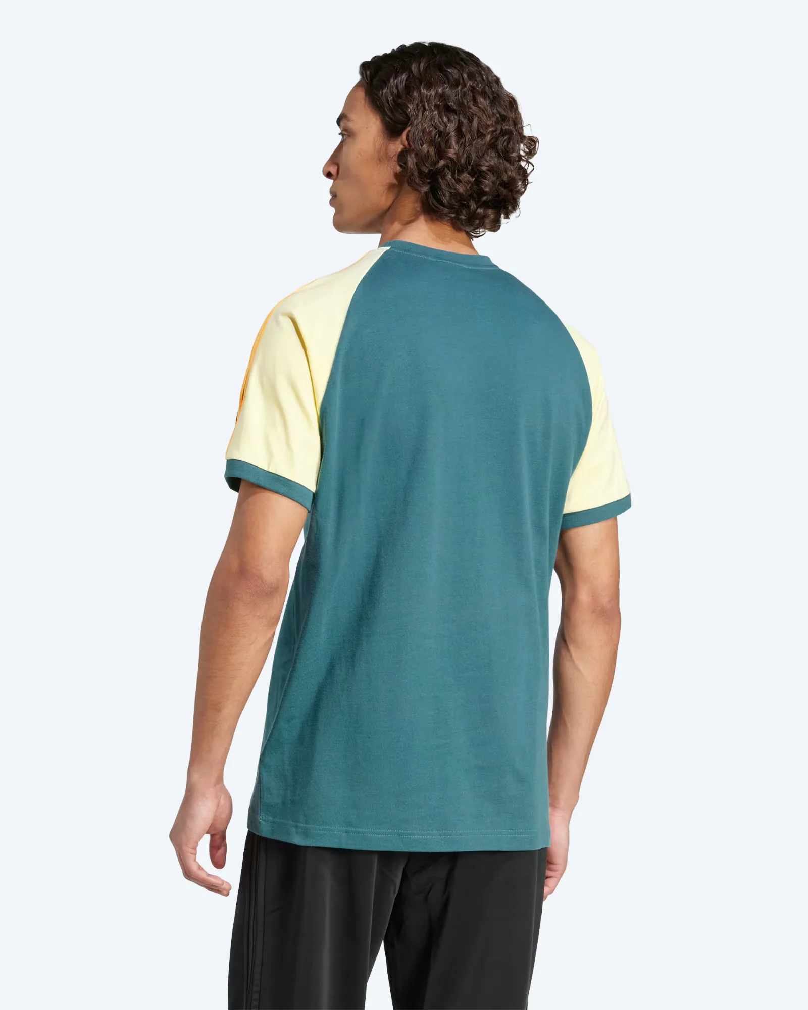adidas Originals Cali T-Shirt Tech Green / Yellow