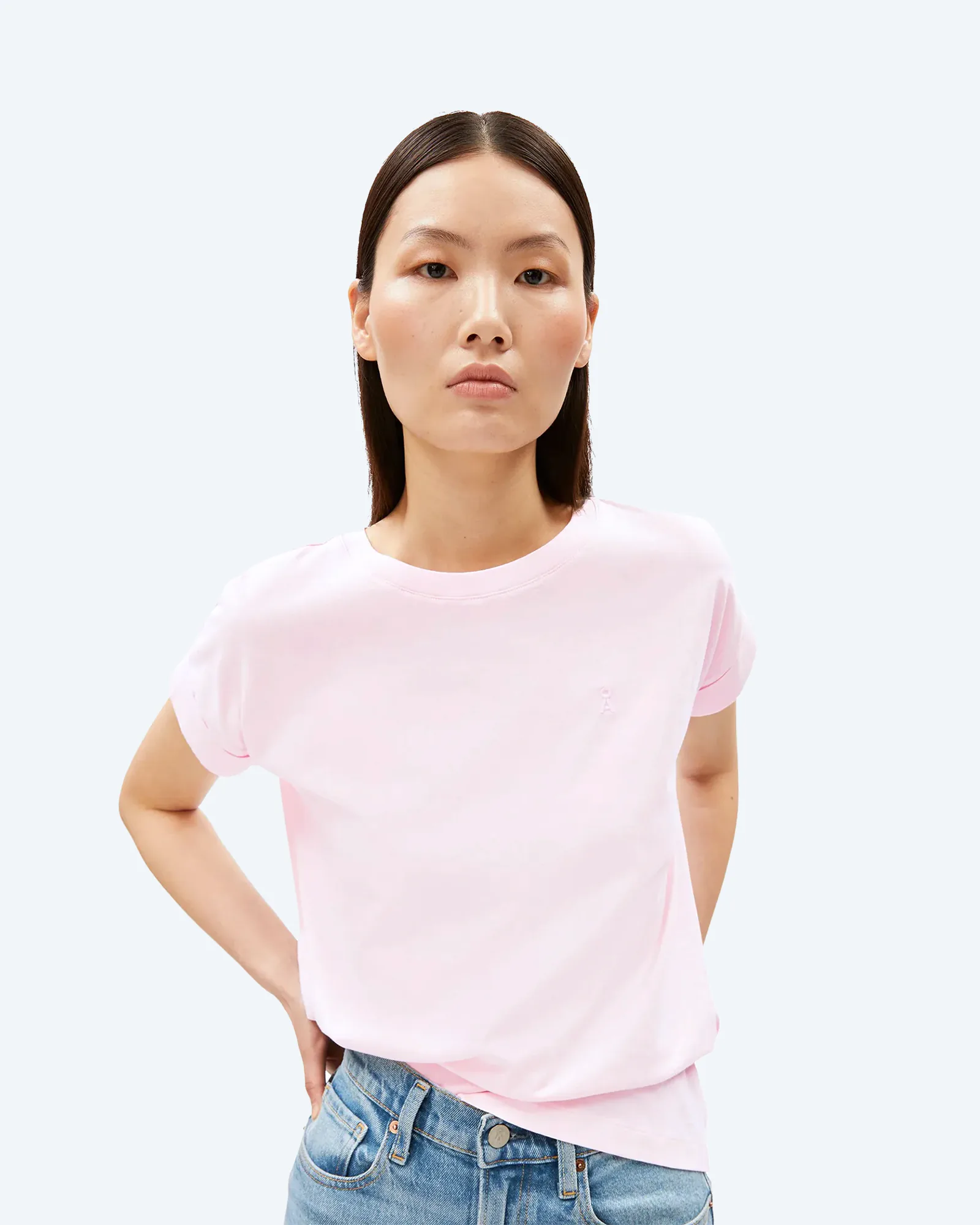 ARMEDANGELS IDAARA T-Shirt Pink Mist